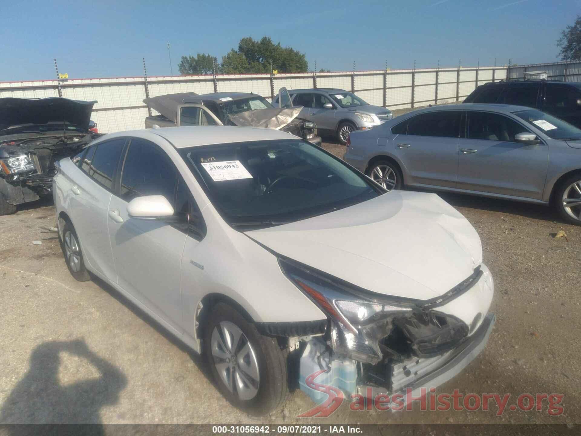 JTDKARFU1G3506272 2016 TOYOTA PRIUS