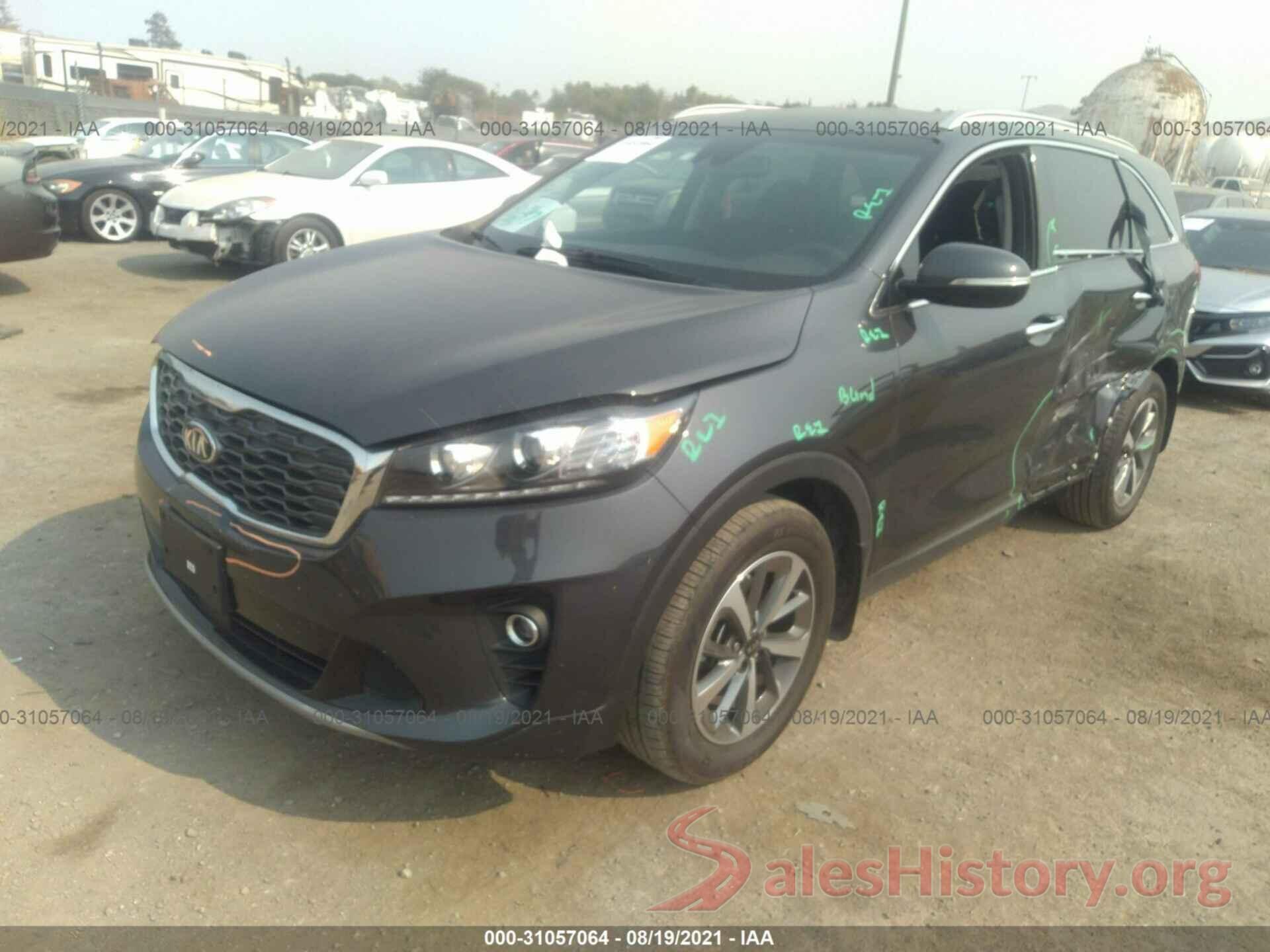 5XYPH4A53KG506850 2019 KIA SORENTO