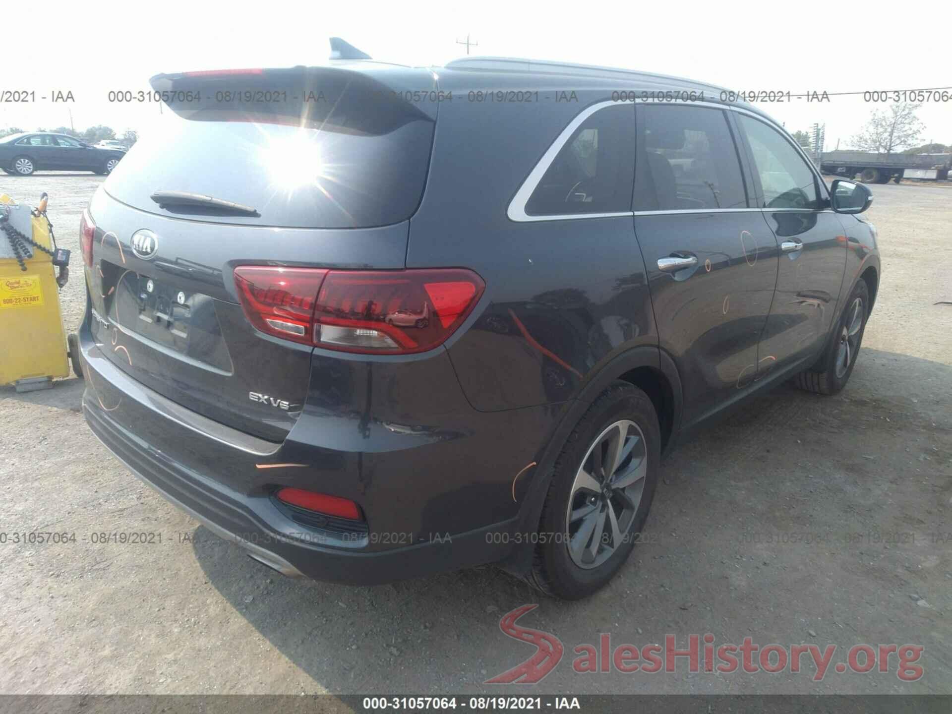 5XYPH4A53KG506850 2019 KIA SORENTO