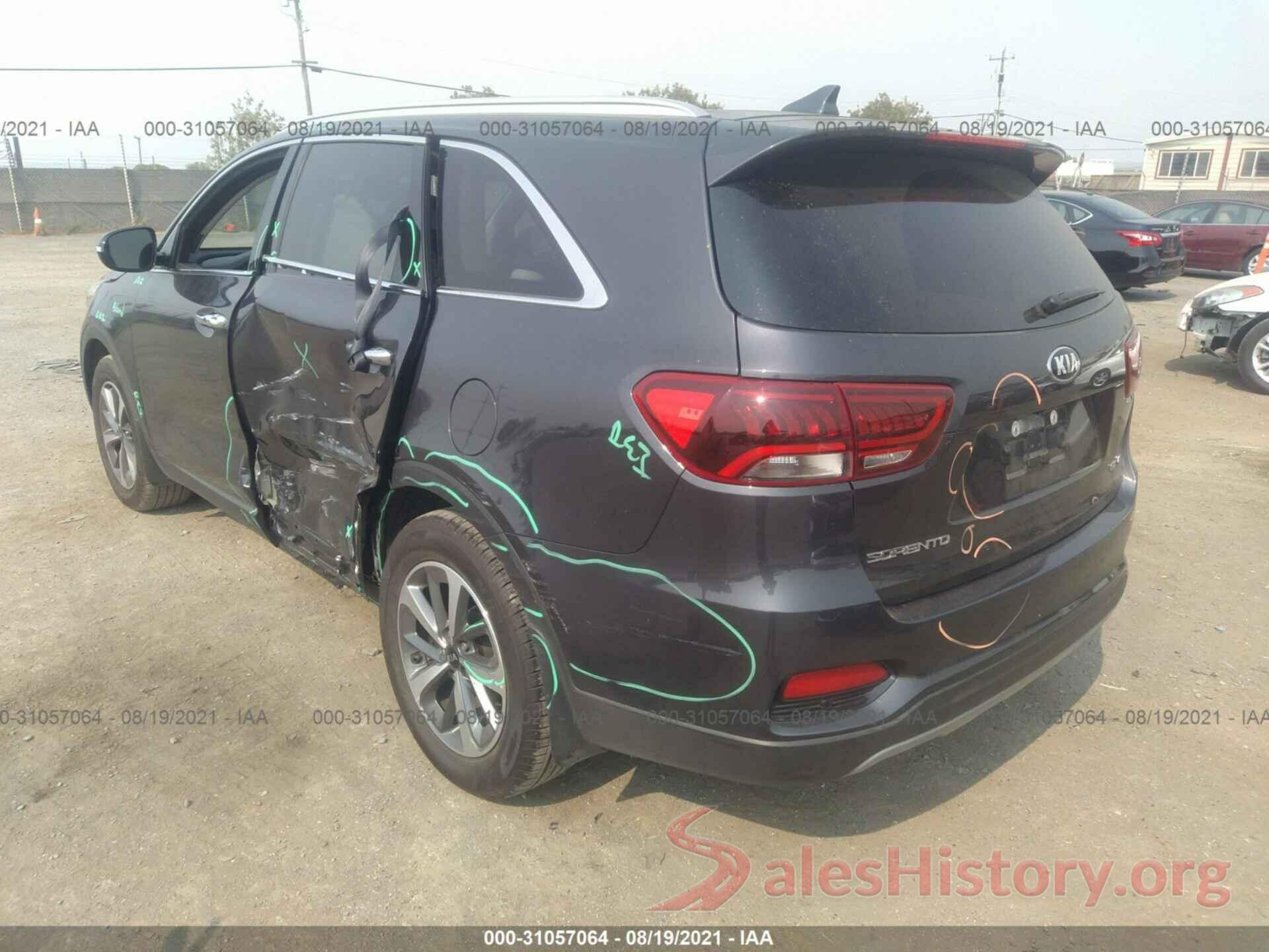 5XYPH4A53KG506850 2019 KIA SORENTO