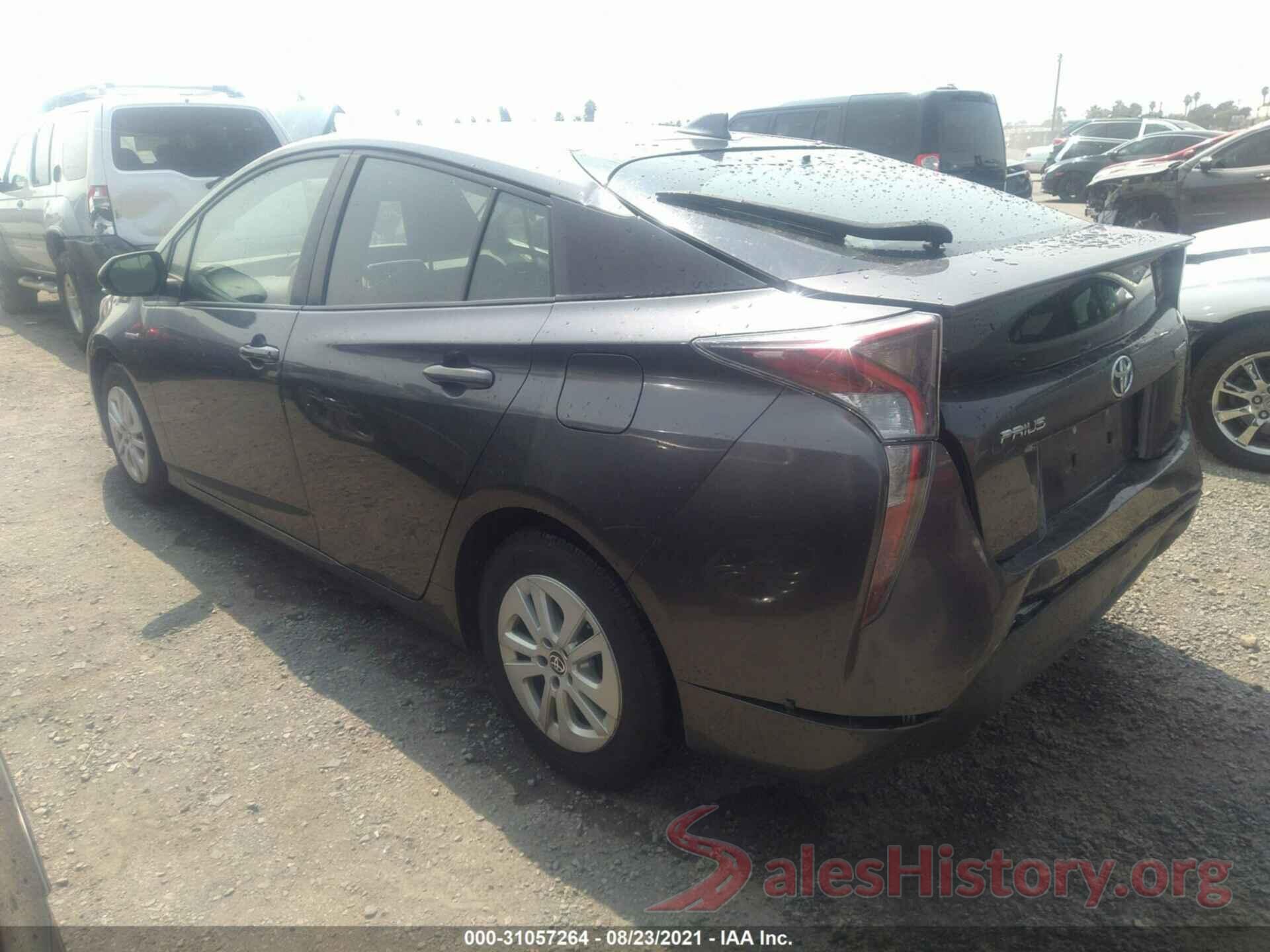 JTDKBRFU1G3015715 2016 TOYOTA PRIUS