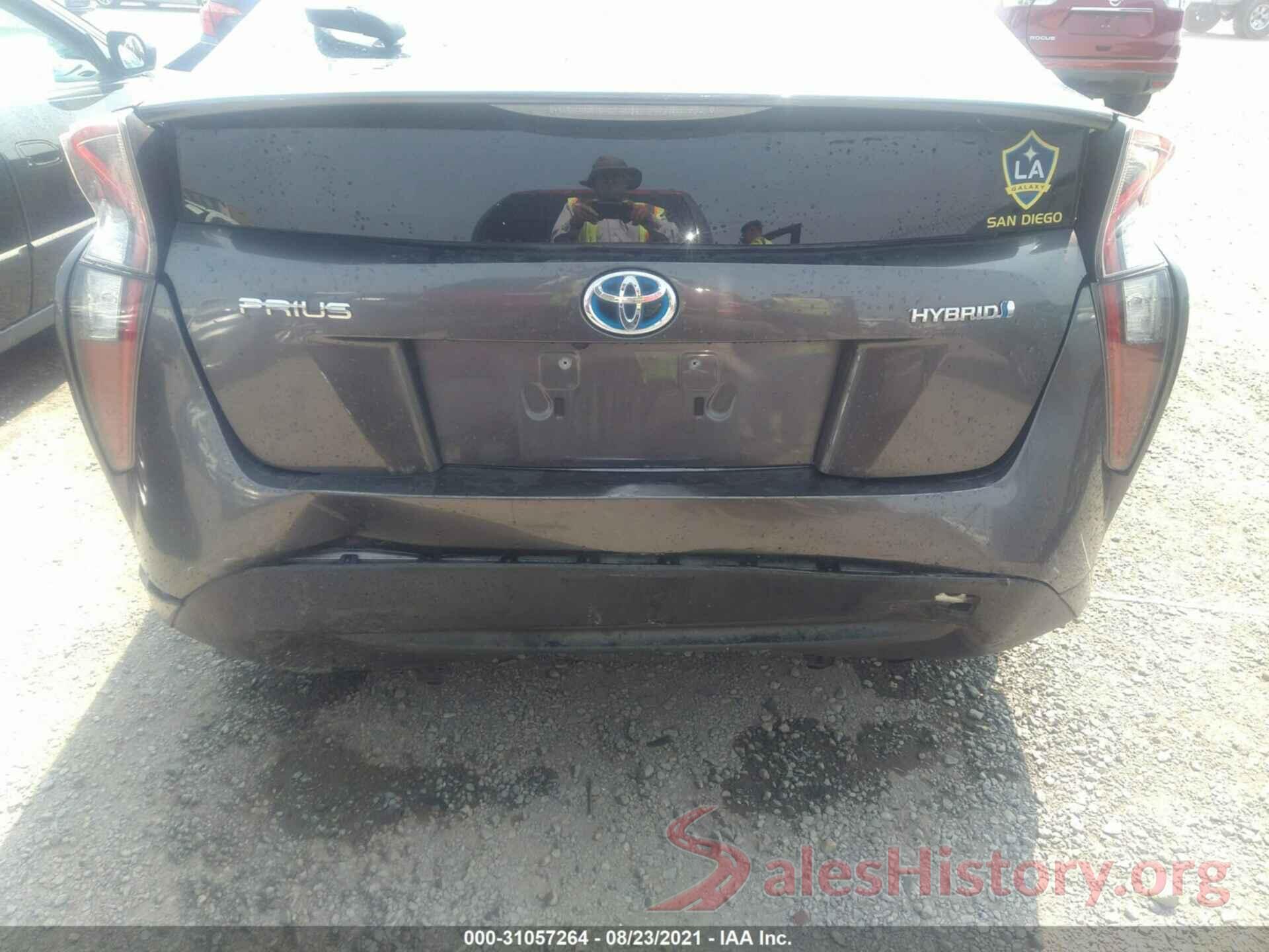 JTDKBRFU1G3015715 2016 TOYOTA PRIUS