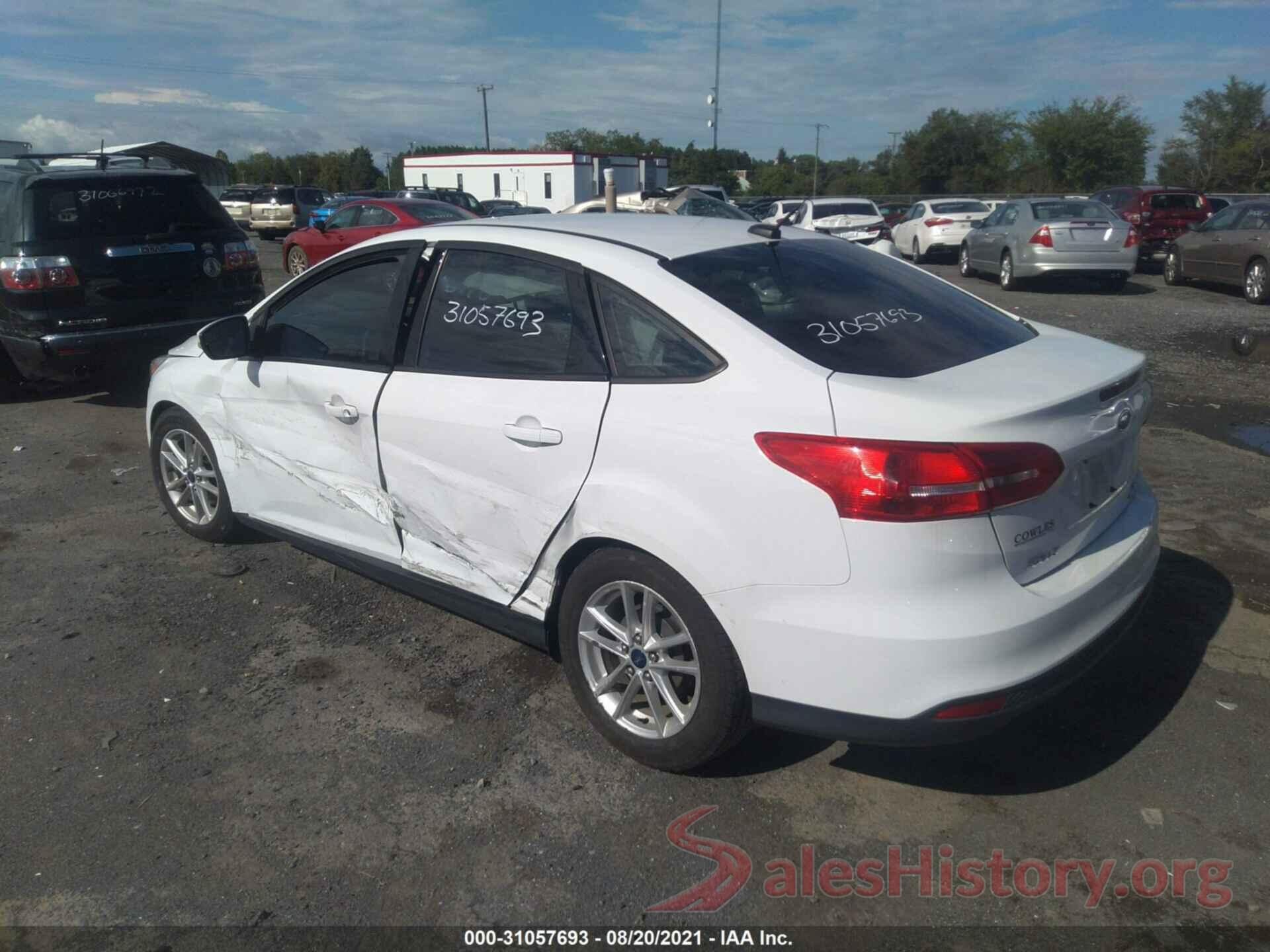 1FADP3F29GL237009 2016 FORD FOCUS