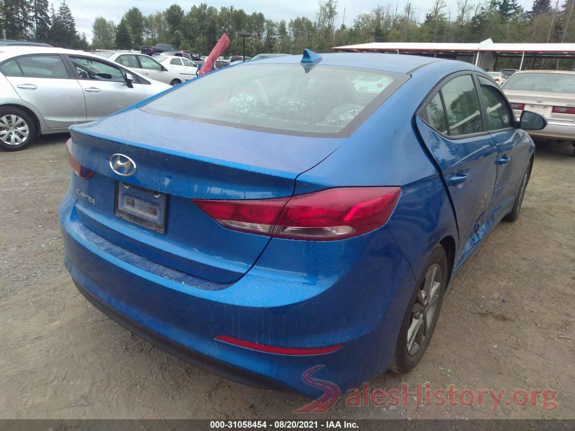 5NPD84LF0JH339993 2018 HYUNDAI ELANTRA