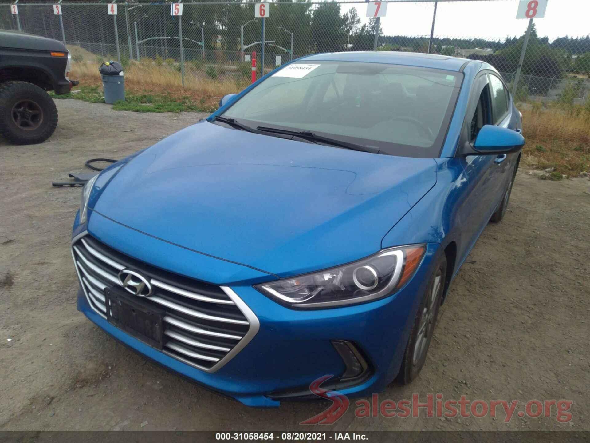 5NPD84LF0JH339993 2018 HYUNDAI ELANTRA