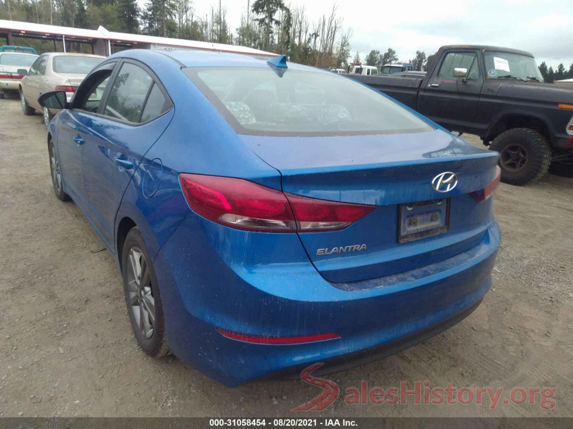 5NPD84LF0JH339993 2018 HYUNDAI ELANTRA