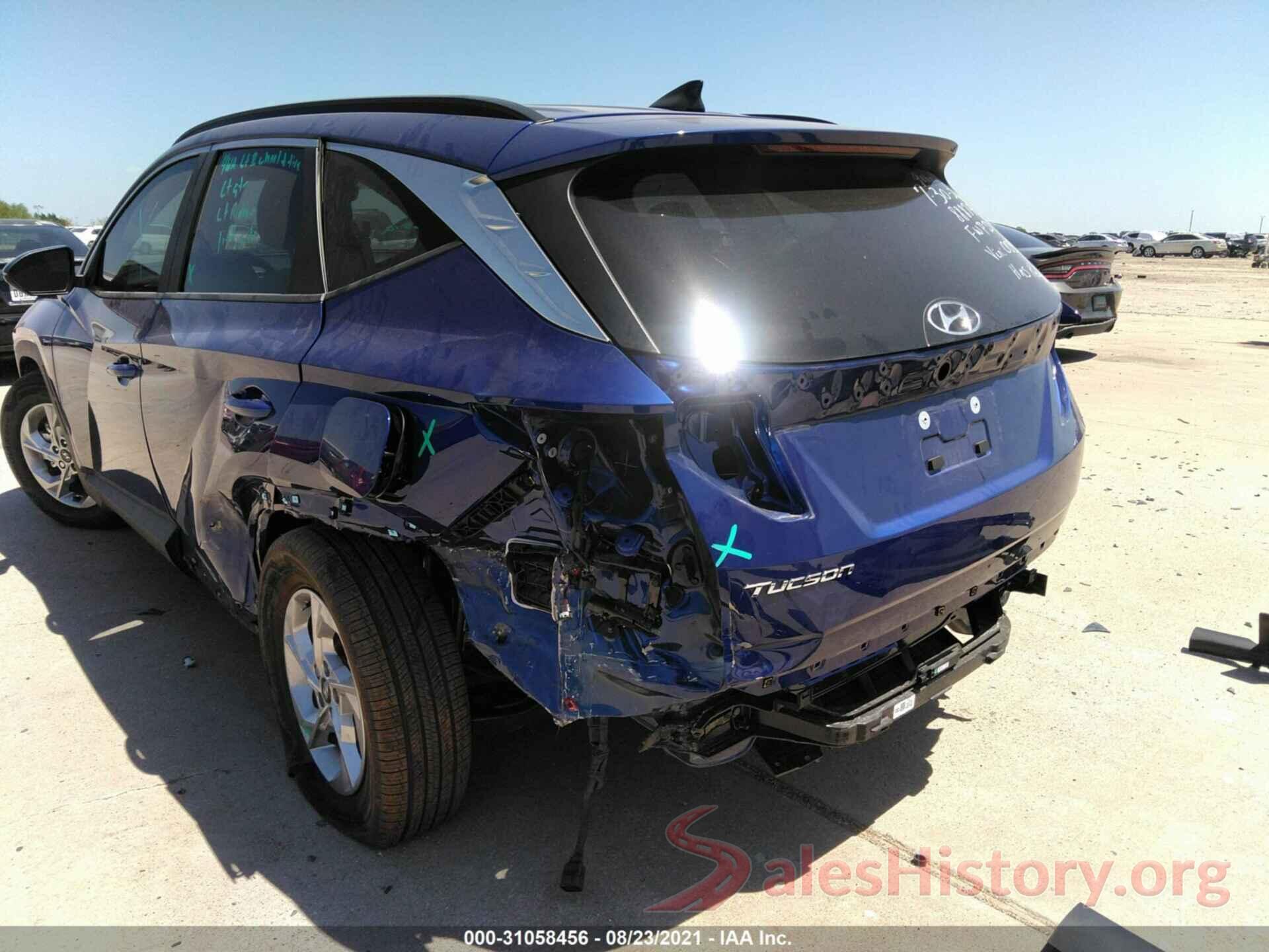 5NMJB3AE1NH003653 2022 HYUNDAI TUCSON