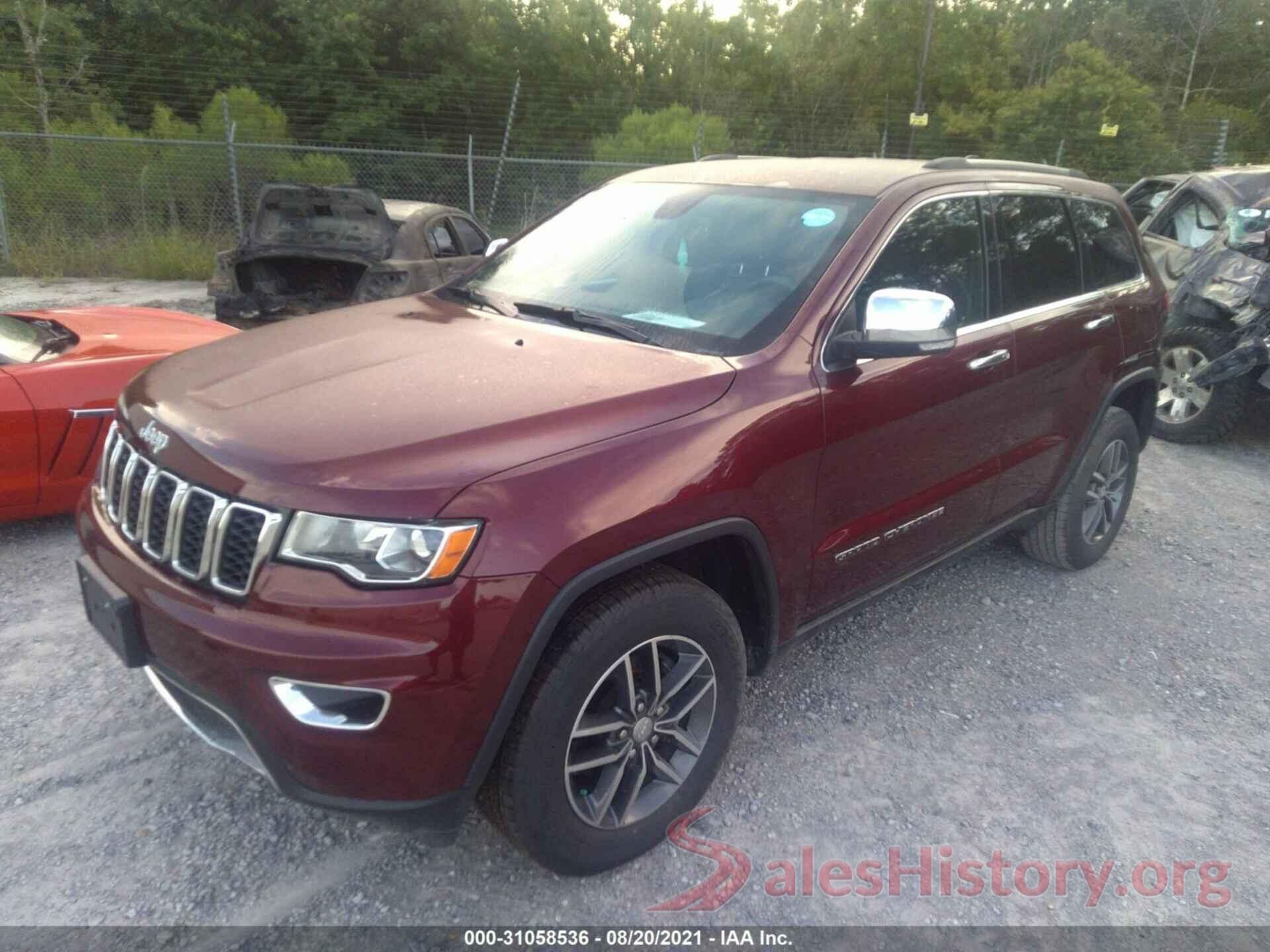 1C4RJFBGXHC791326 2017 JEEP GRAND CHEROKEE