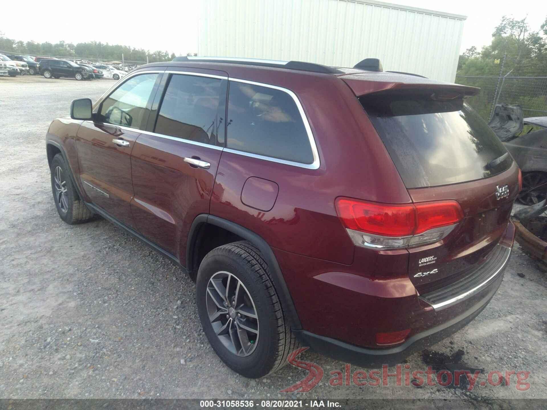 1C4RJFBGXHC791326 2017 JEEP GRAND CHEROKEE