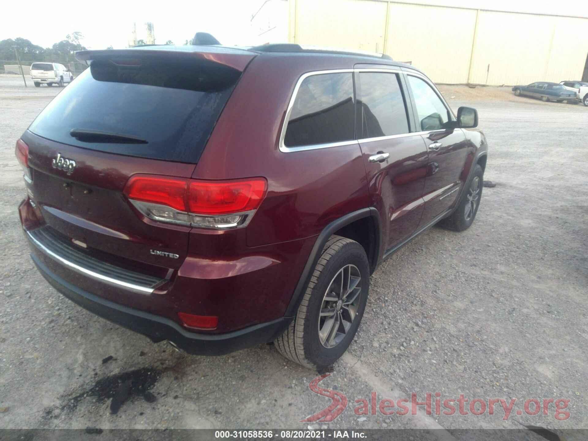 1C4RJFBGXHC791326 2017 JEEP GRAND CHEROKEE