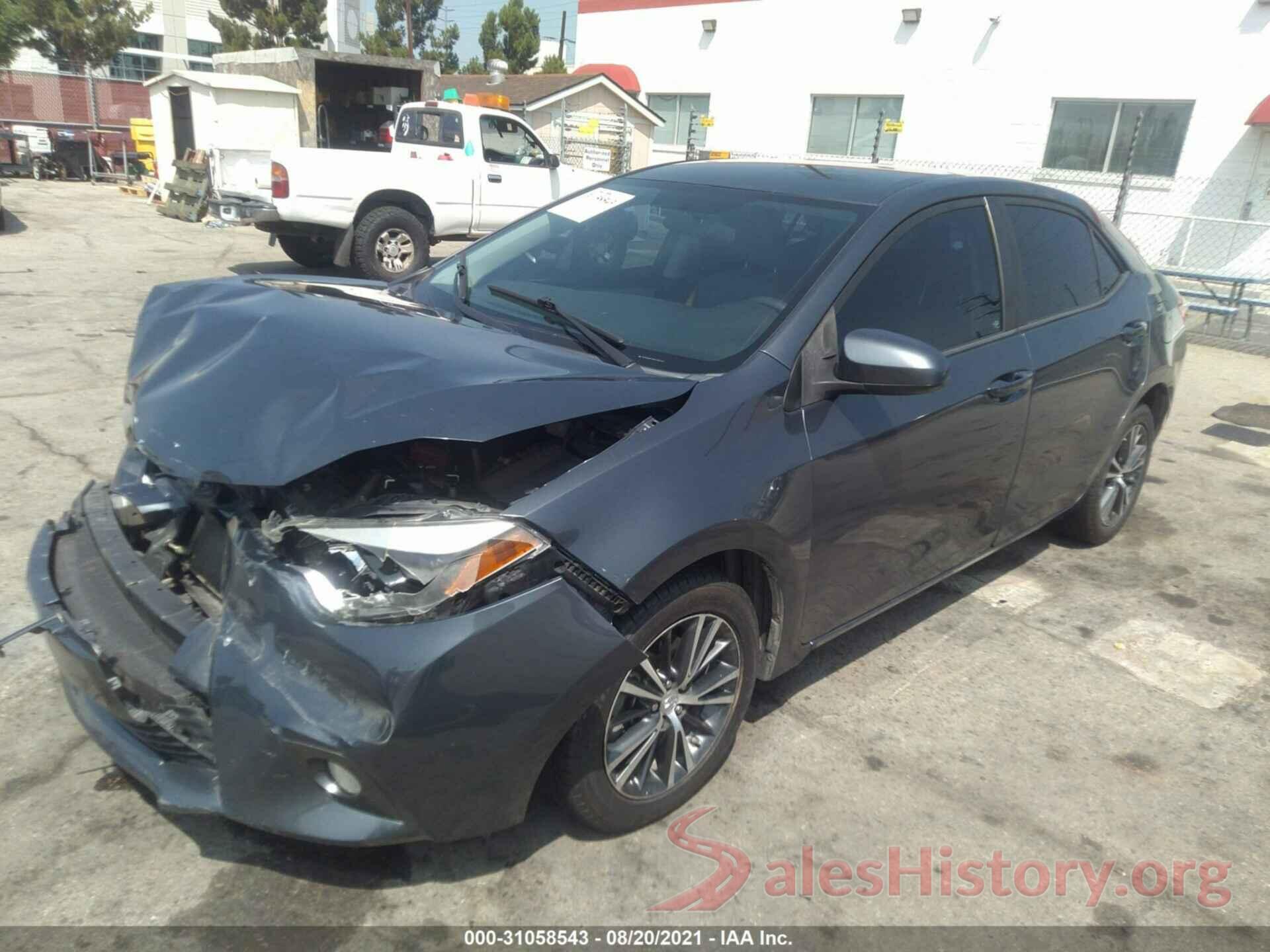 5YFBURHE9GP538133 2016 TOYOTA COROLLA