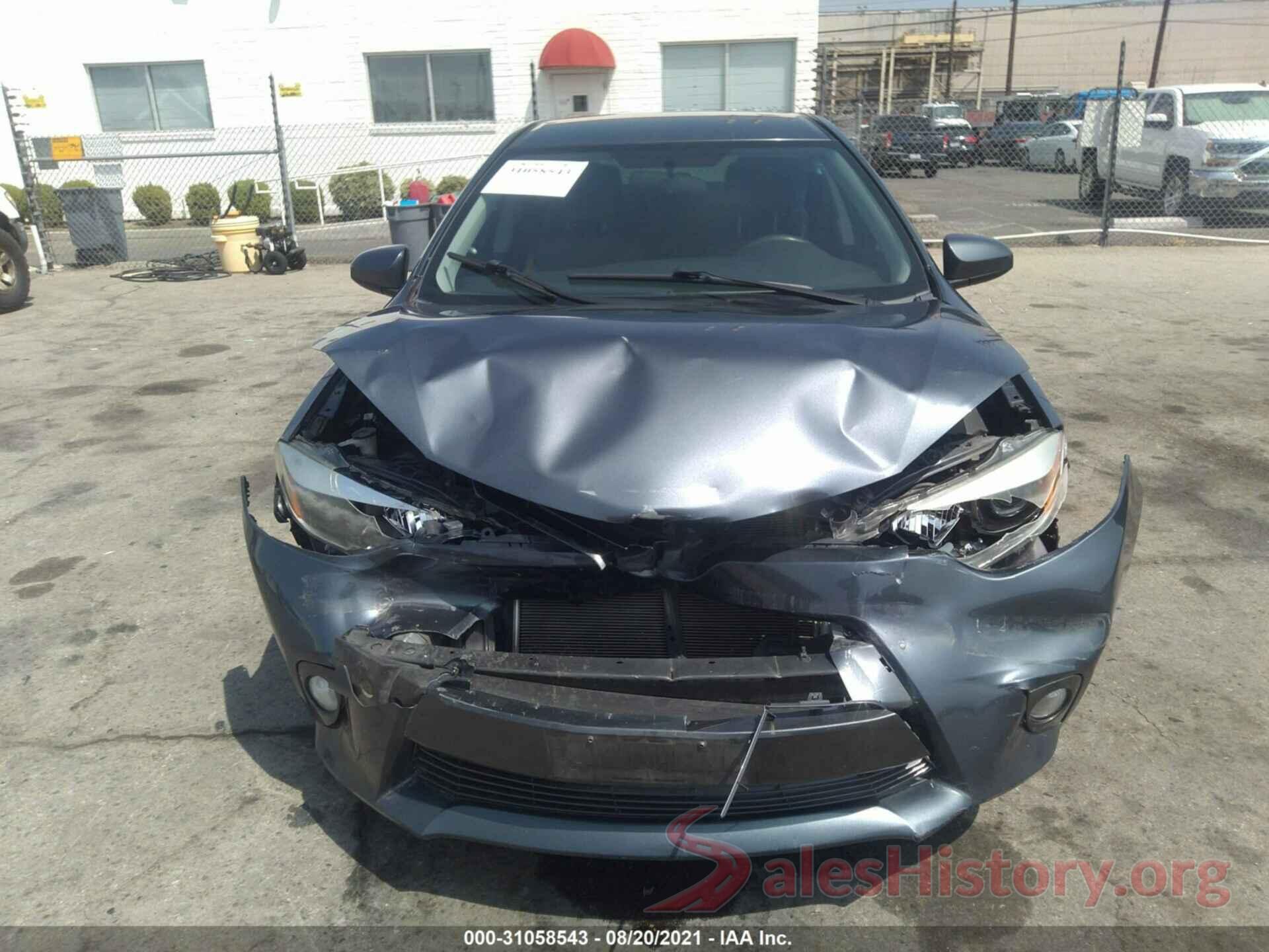 5YFBURHE9GP538133 2016 TOYOTA COROLLA