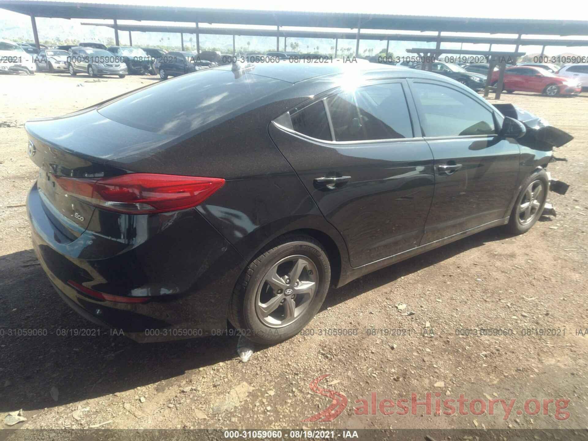 5NPD94LA2JH306088 2018 HYUNDAI ELANTRA