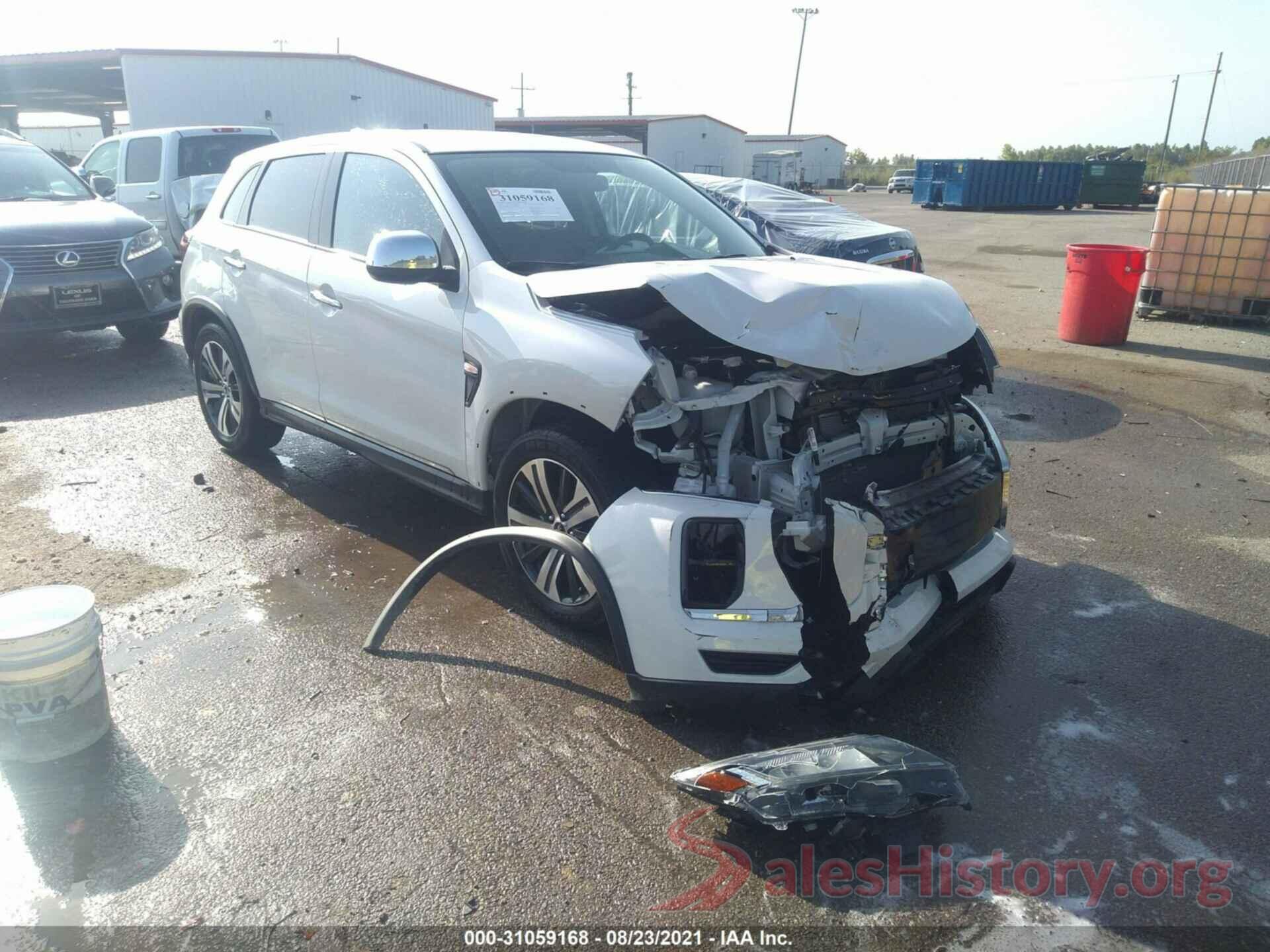 JA4AP3AU4LU002649 2020 MITSUBISHI OUTLANDER SPORT