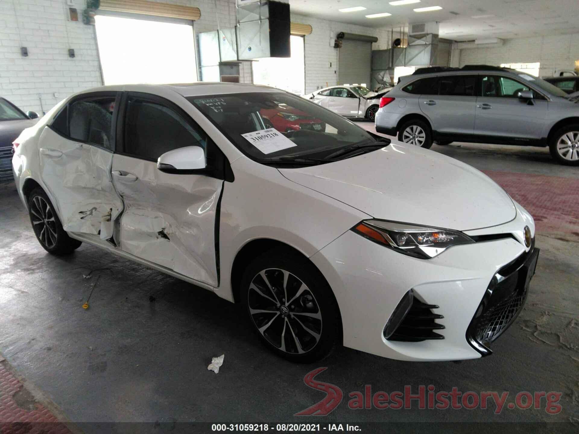 5YFBURHE8KP881816 2019 TOYOTA COROLLA