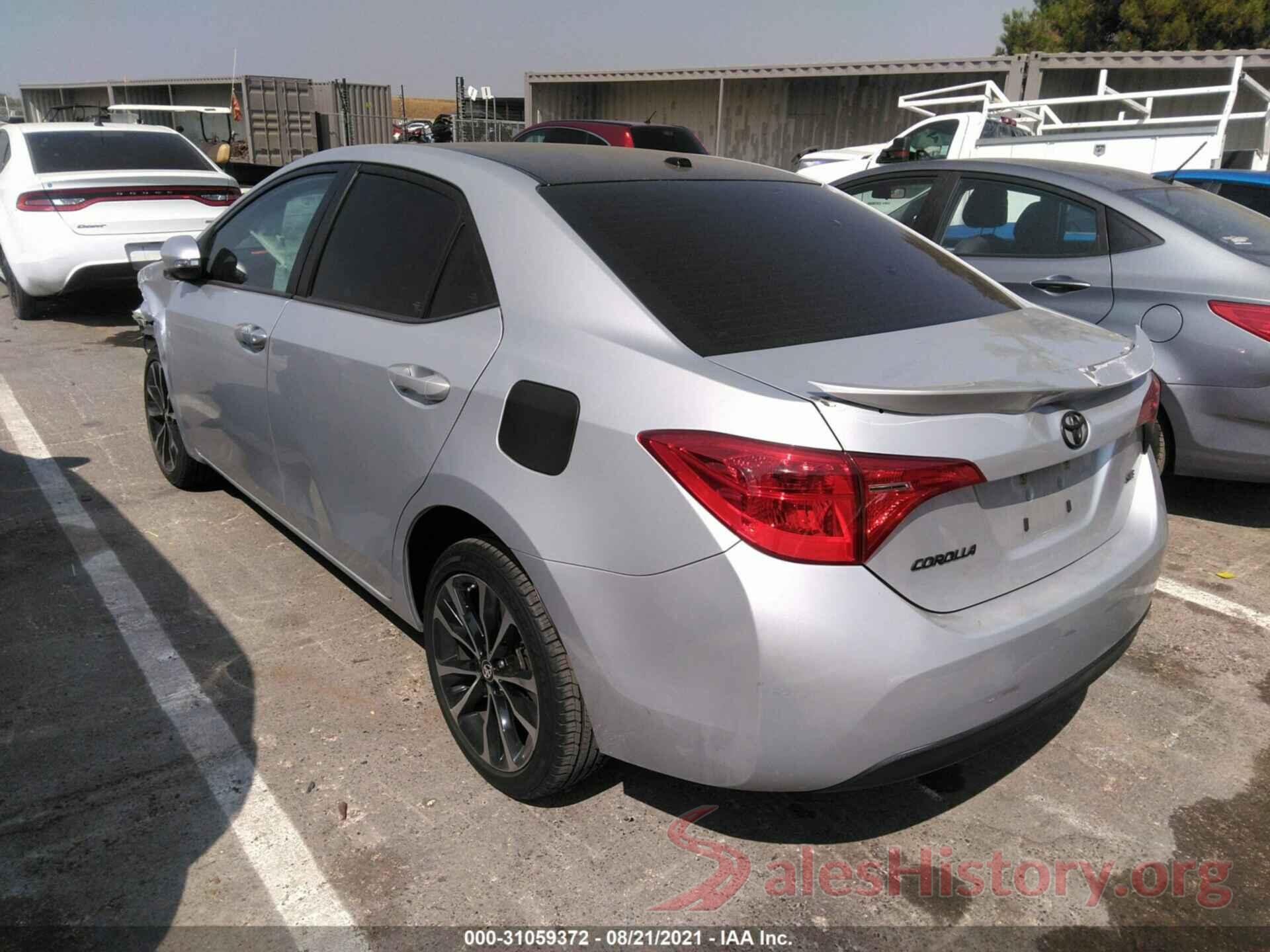 2T1BURHE8HC748627 2017 TOYOTA COROLLA