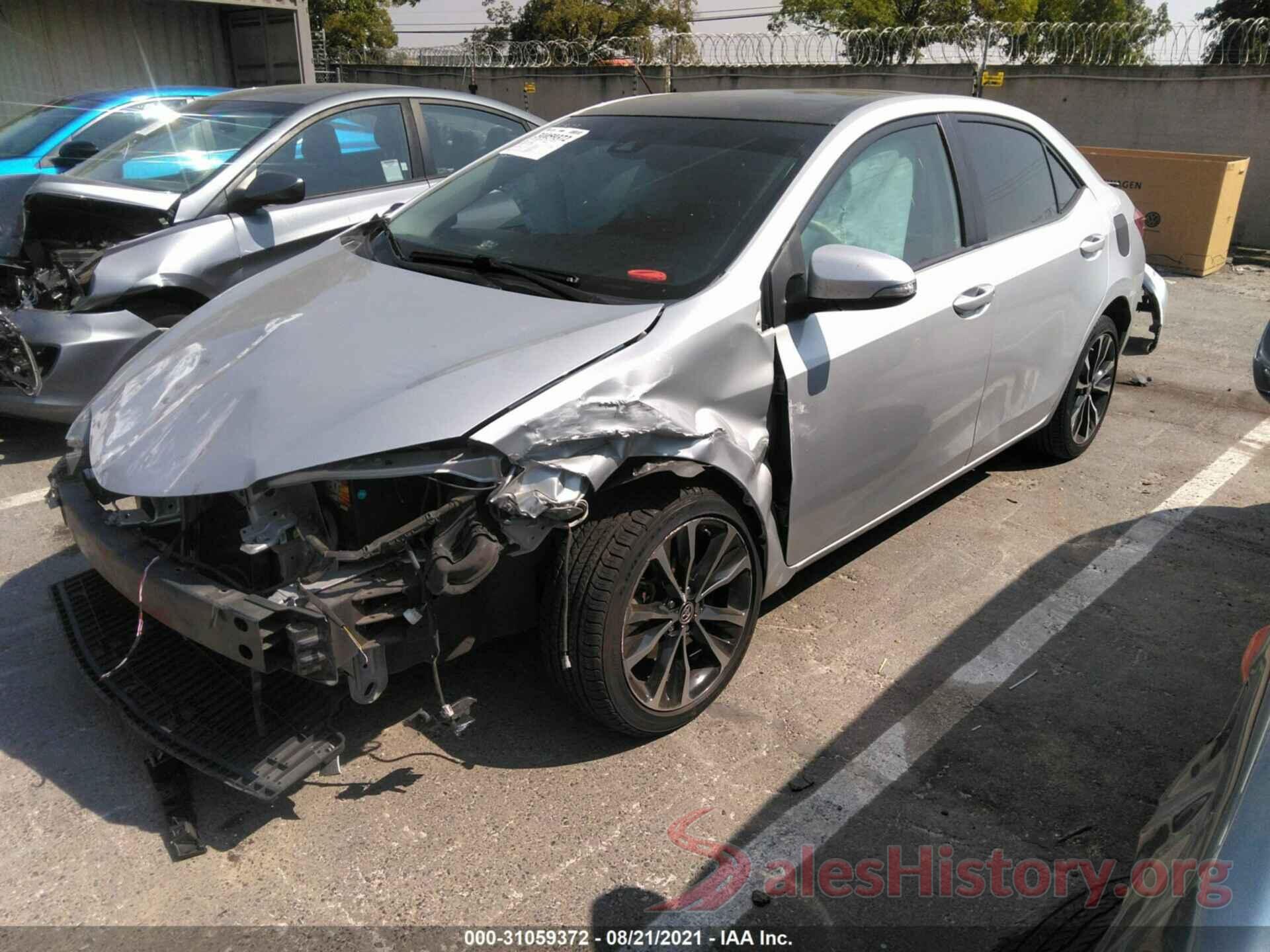 2T1BURHE8HC748627 2017 TOYOTA COROLLA