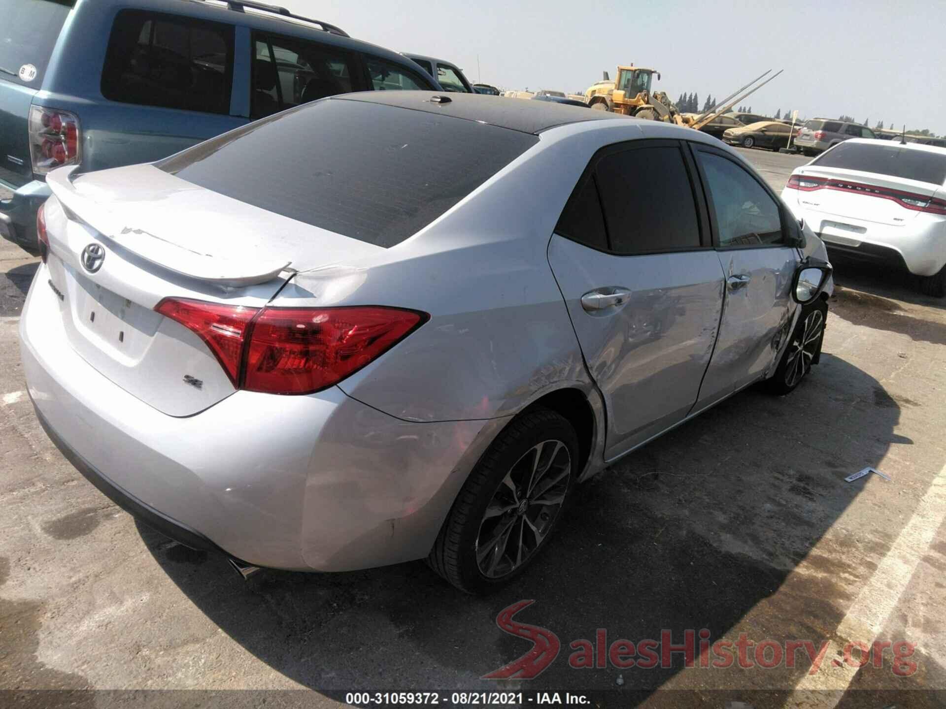 2T1BURHE8HC748627 2017 TOYOTA COROLLA