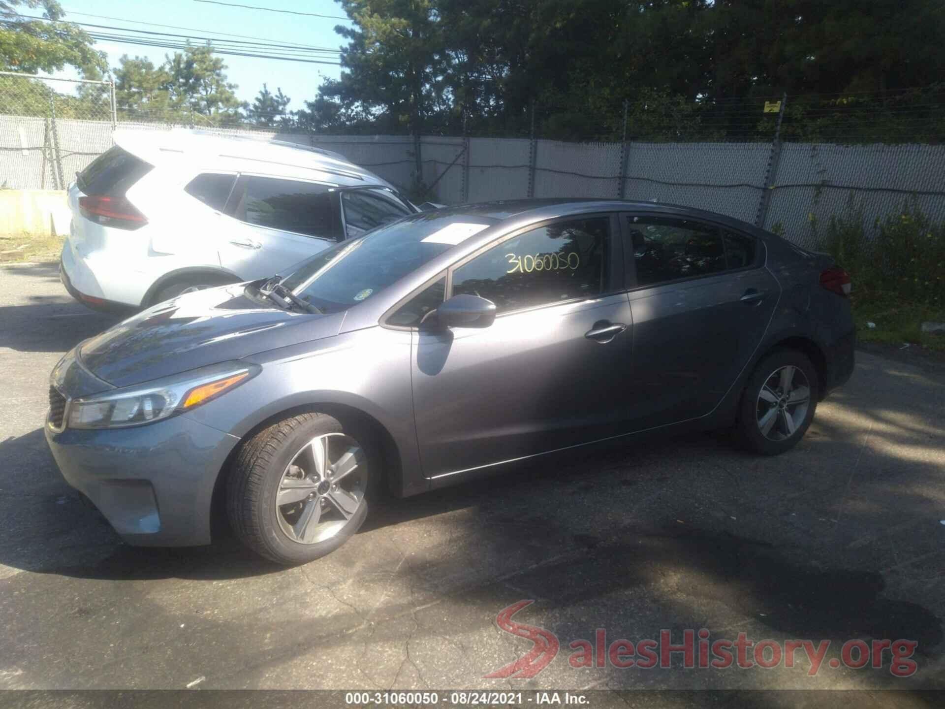 3KPFL4A70JE208103 2018 KIA FORTE