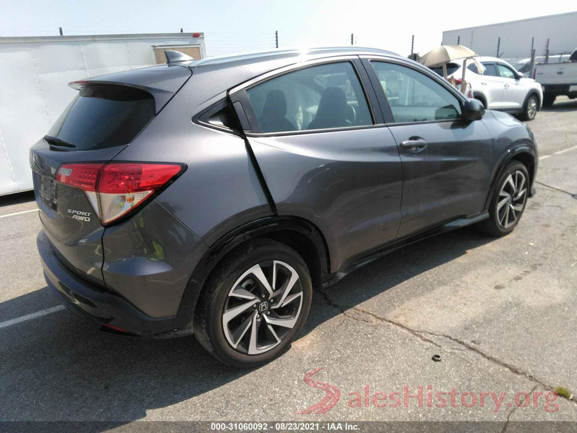 3CZRU6H19KM743343 2019 HONDA HR-V