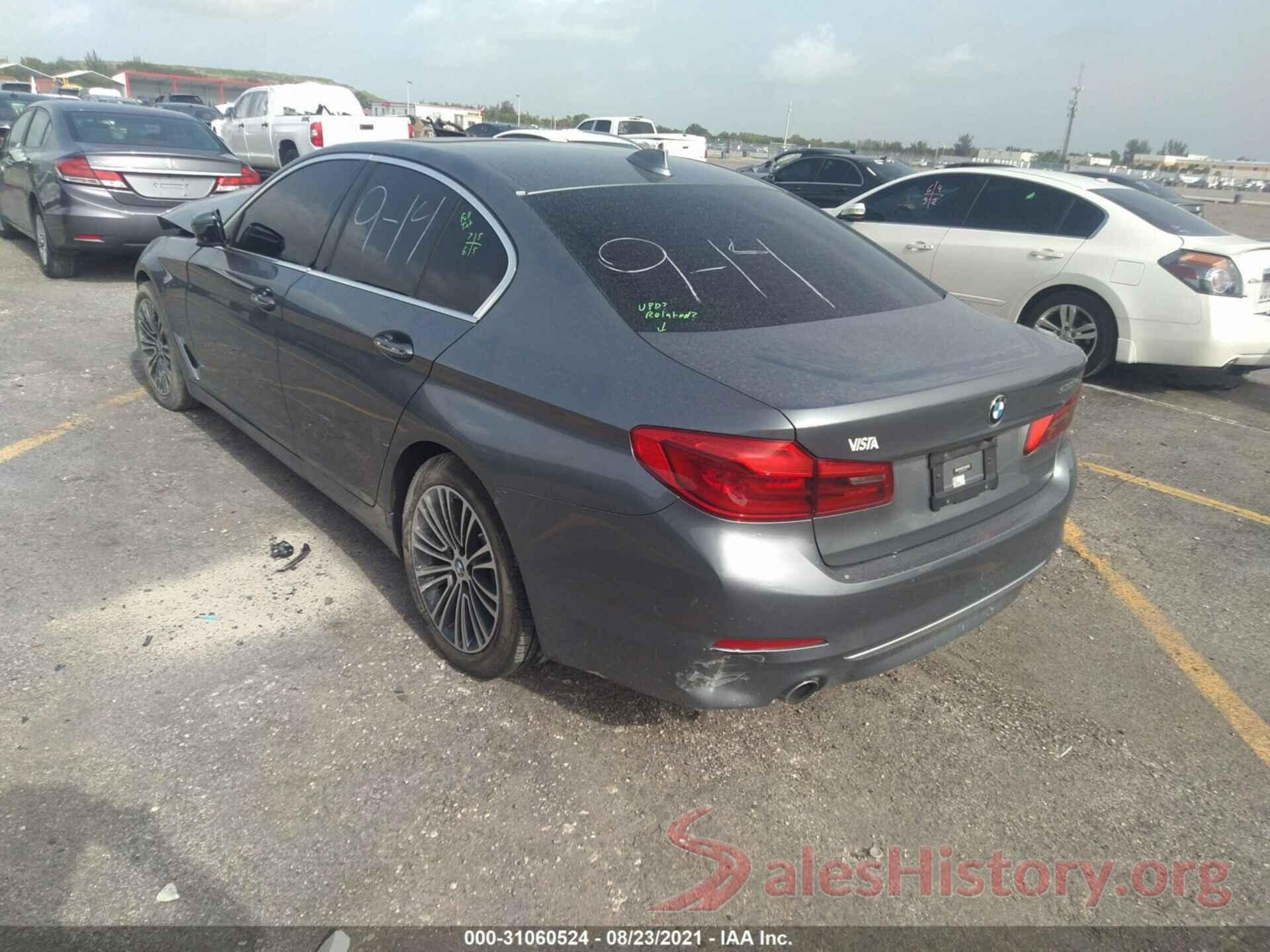 WBAJA5C52JWA37989 2018 BMW 5 SERIES