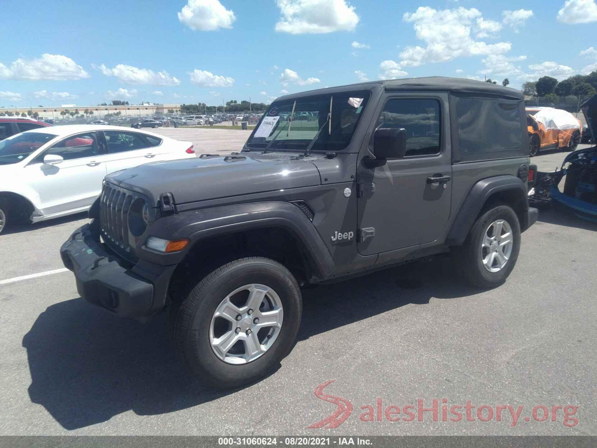 1C4GJXAG2KW648343 2019 JEEP WRANGLER