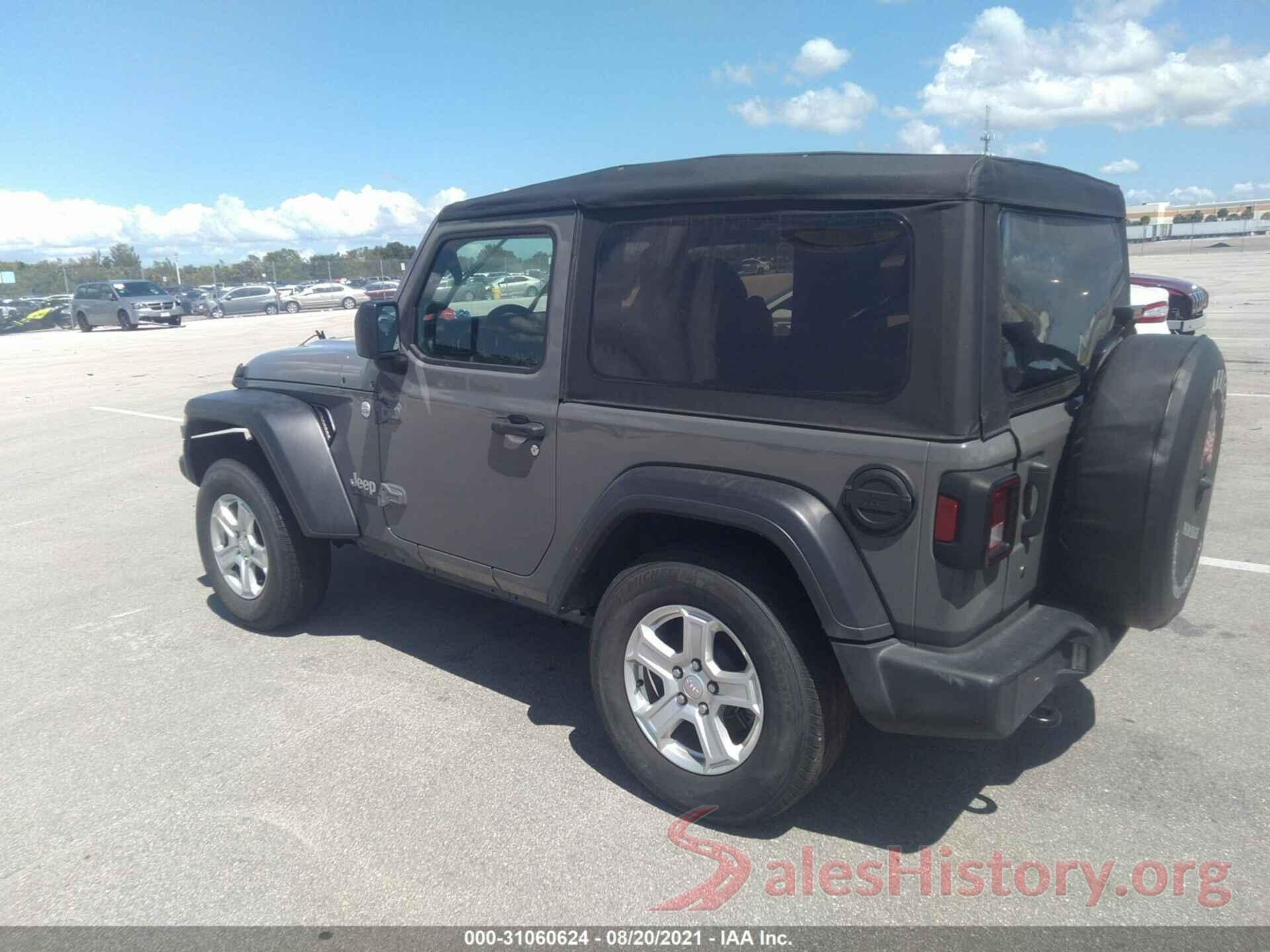 1C4GJXAG2KW648343 2019 JEEP WRANGLER