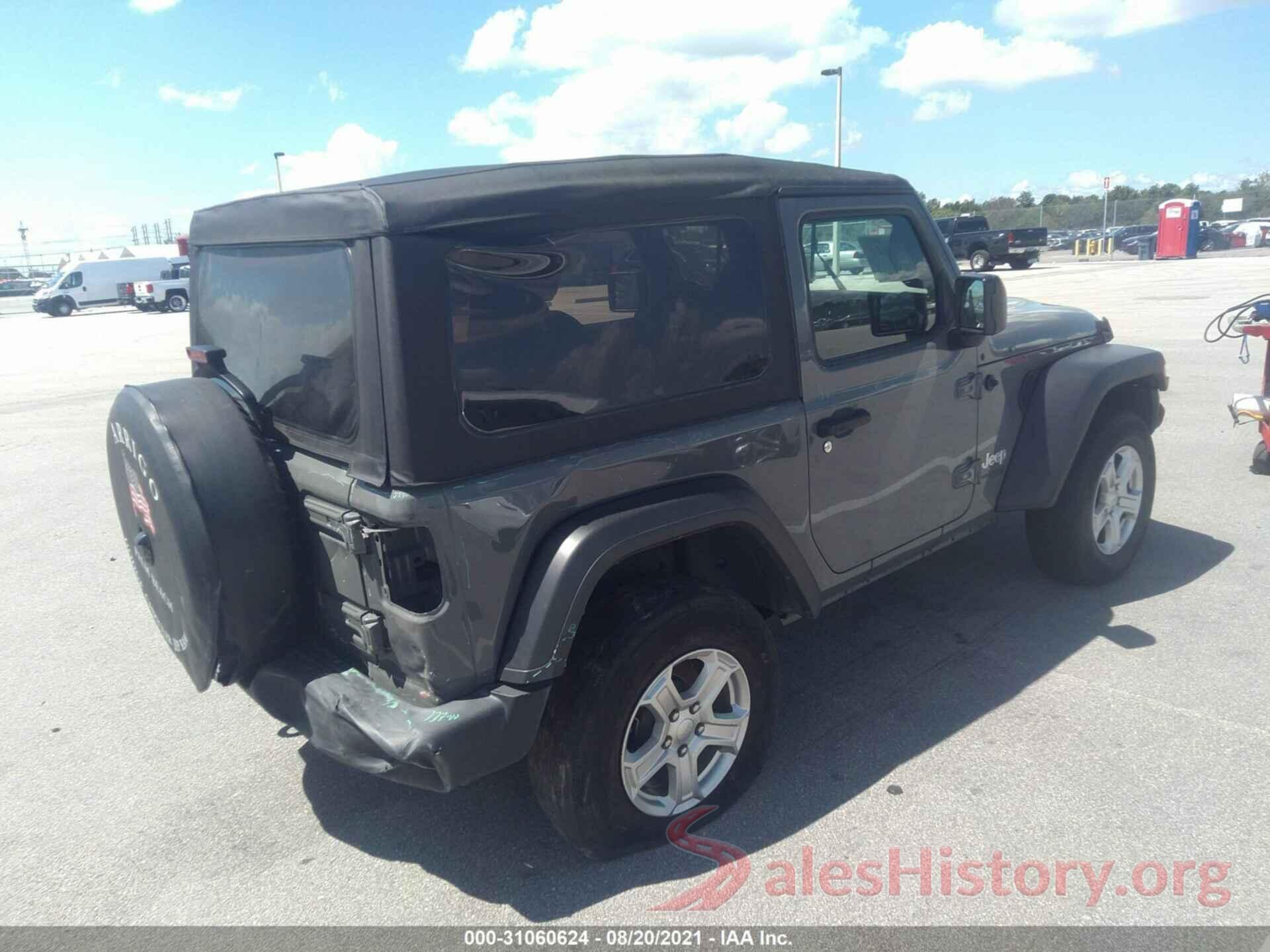 1C4GJXAG2KW648343 2019 JEEP WRANGLER