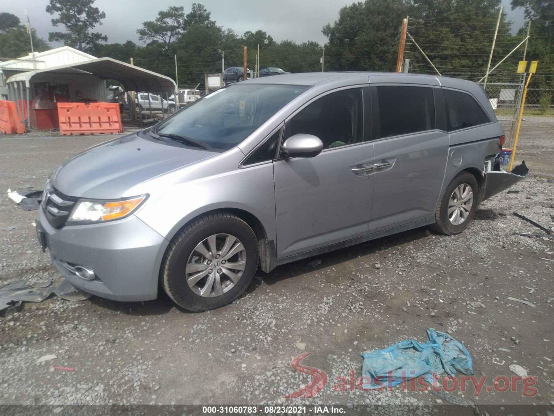 5FNRL5H34GB162154 2016 HONDA ODYSSEY