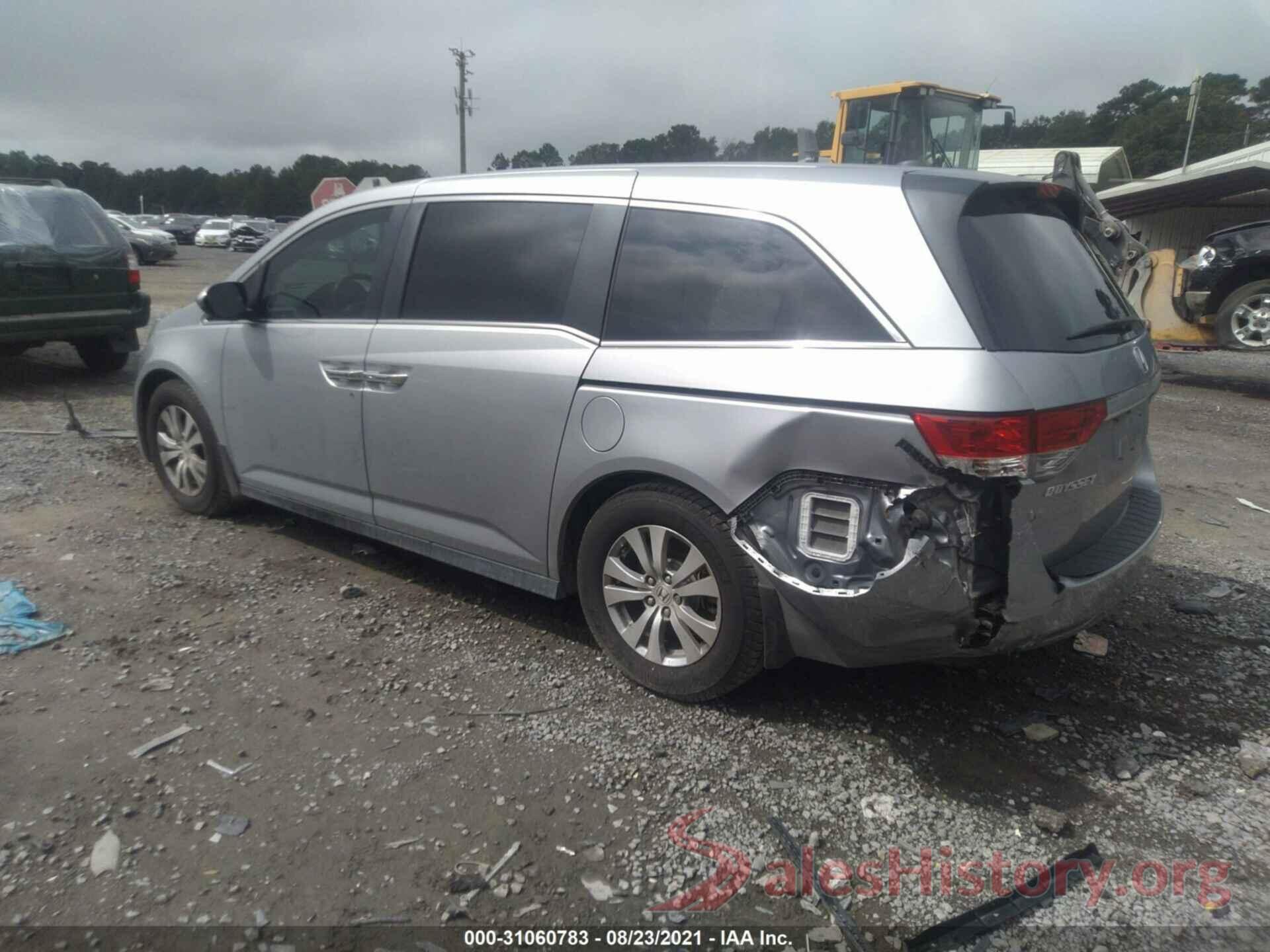 5FNRL5H34GB162154 2016 HONDA ODYSSEY