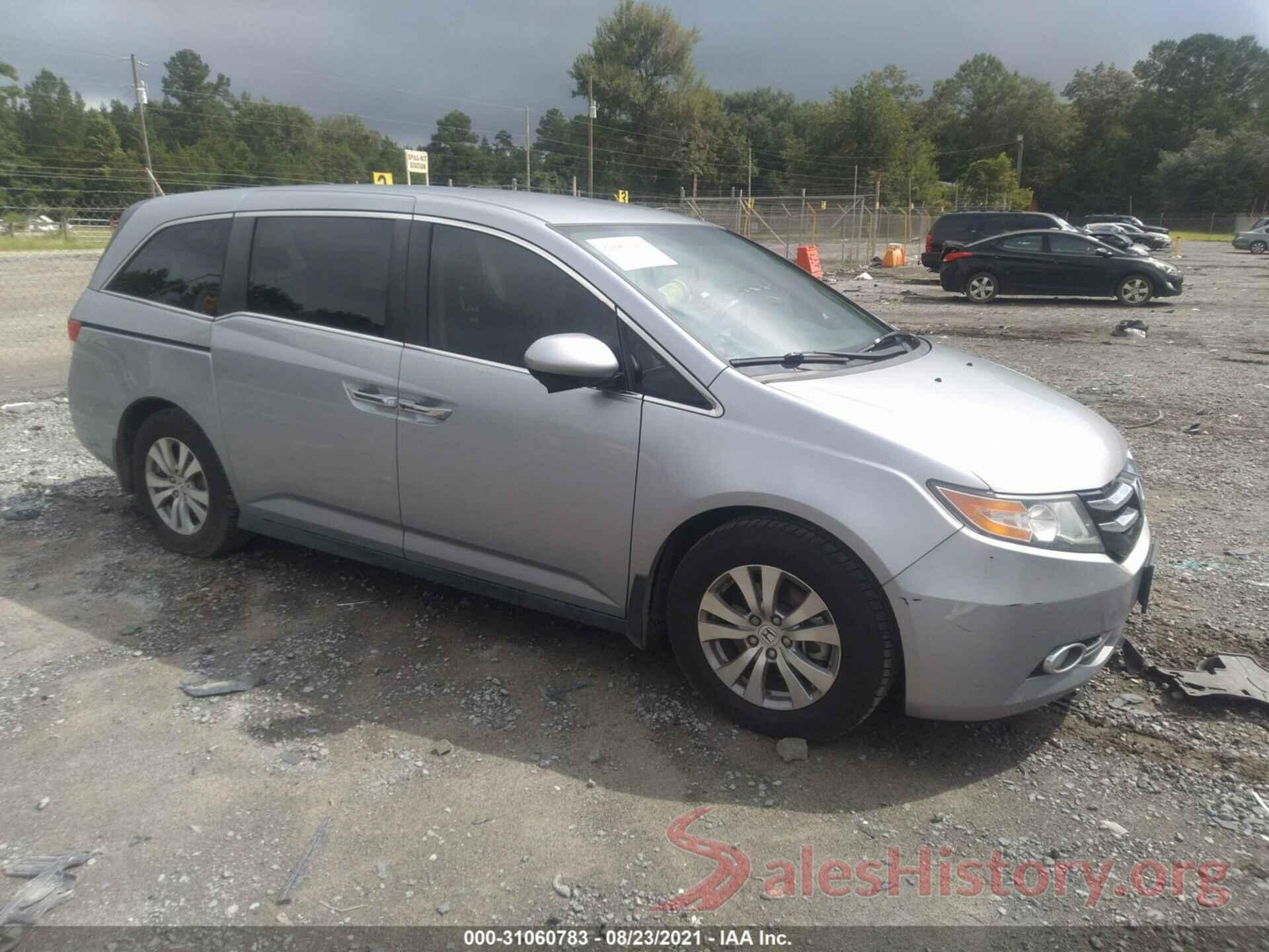 5FNRL5H34GB162154 2016 HONDA ODYSSEY