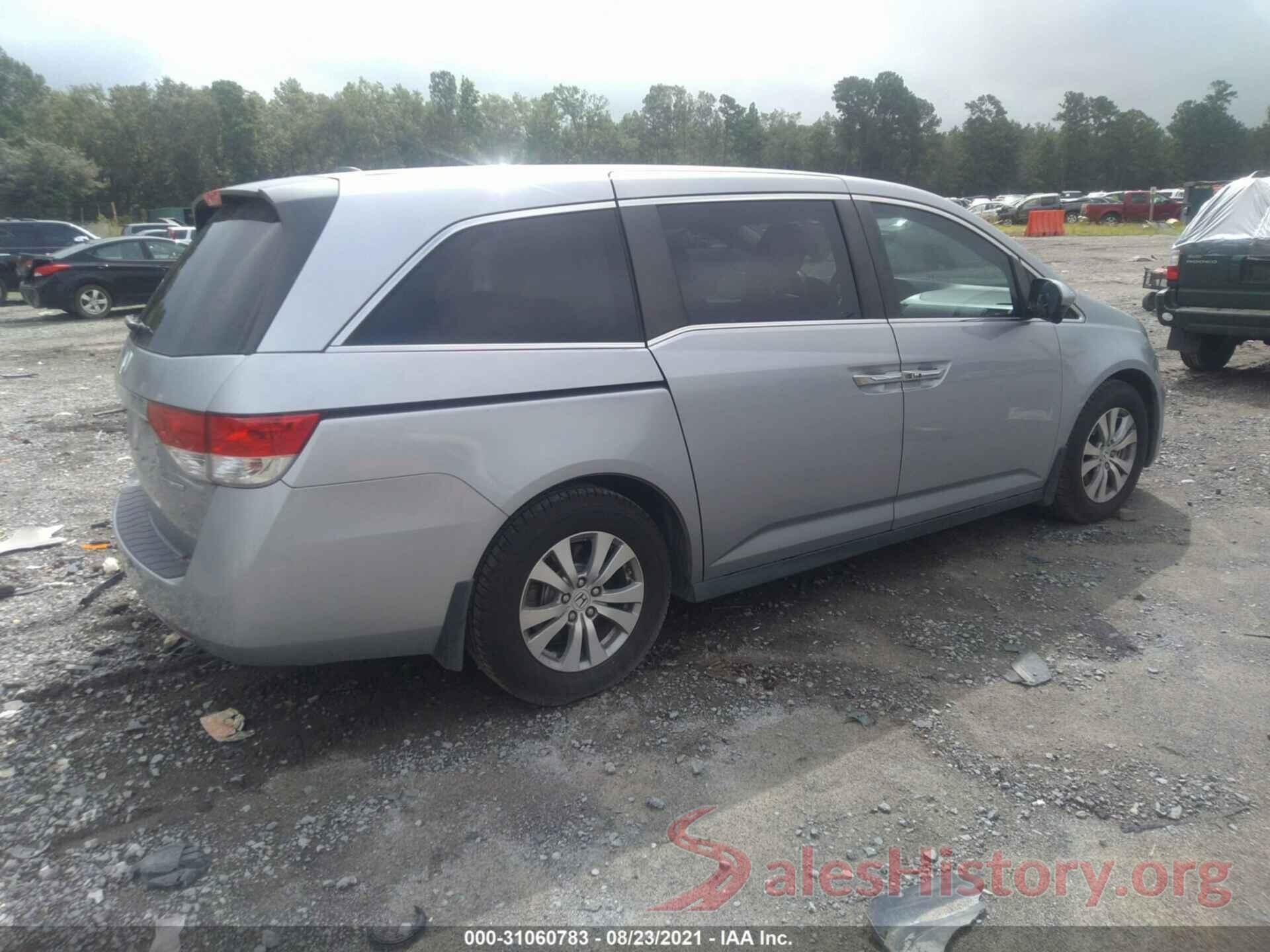 5FNRL5H34GB162154 2016 HONDA ODYSSEY