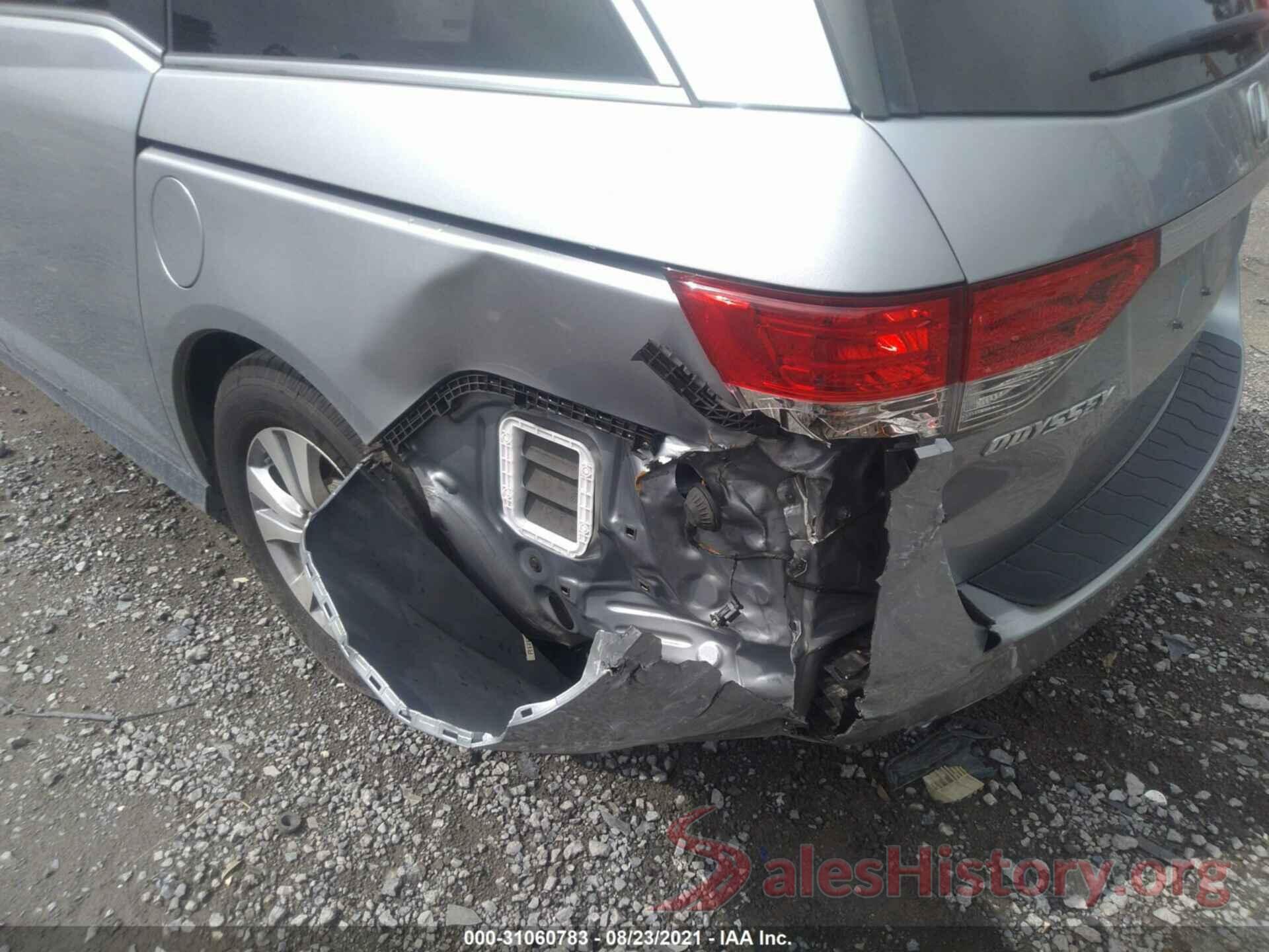 5FNRL5H34GB162154 2016 HONDA ODYSSEY