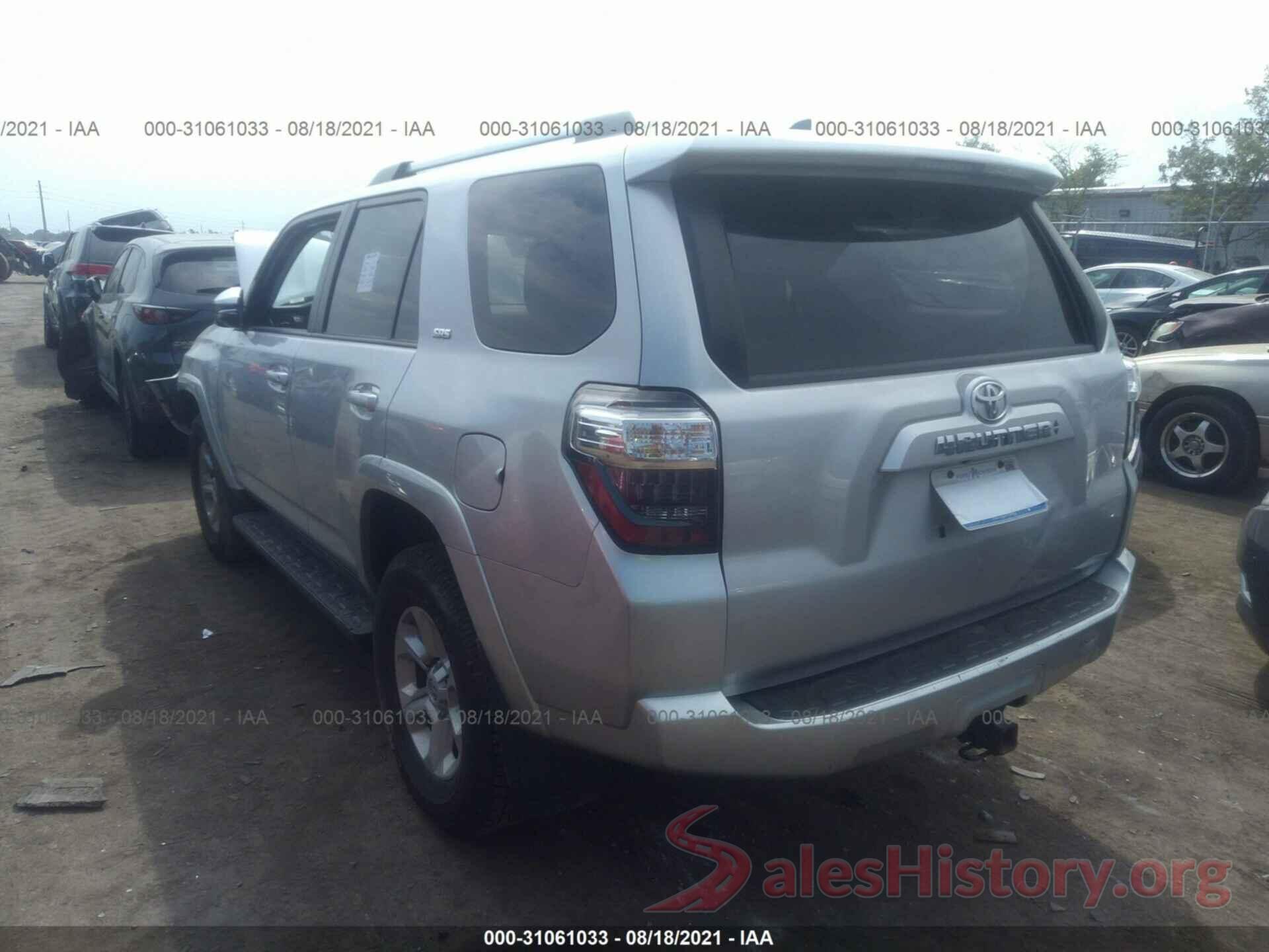 JTEBU5JR3L5797516 2020 TOYOTA 4RUNNER