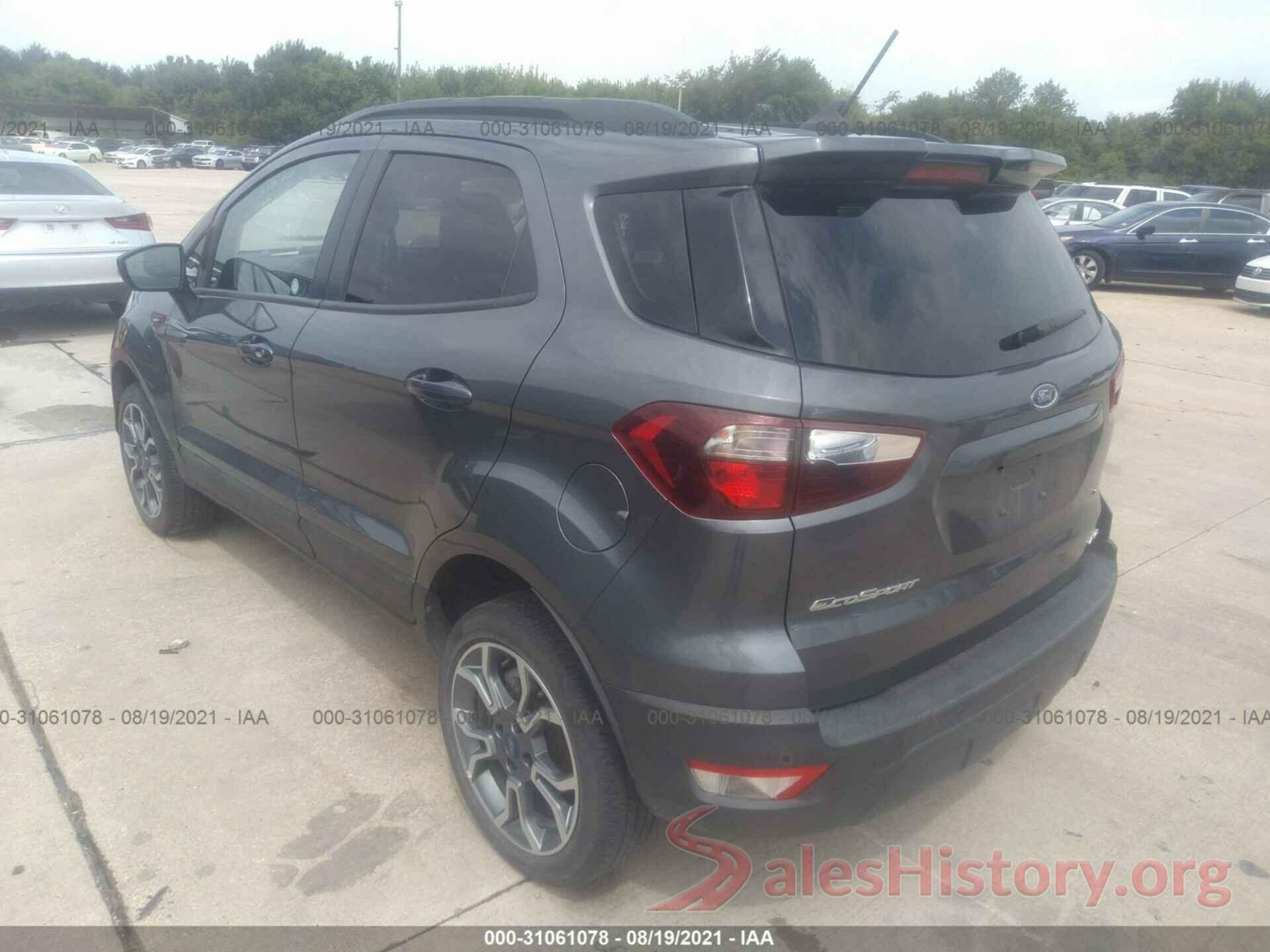 MAJ6S3JL2LC359812 2020 FORD ECOSPORT