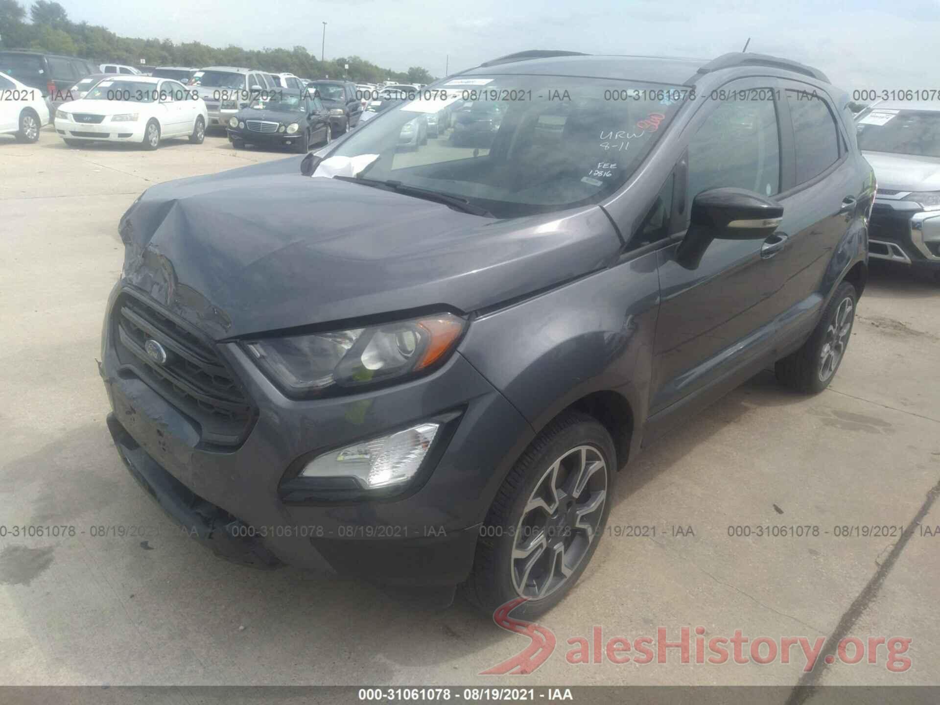 MAJ6S3JL2LC359812 2020 FORD ECOSPORT