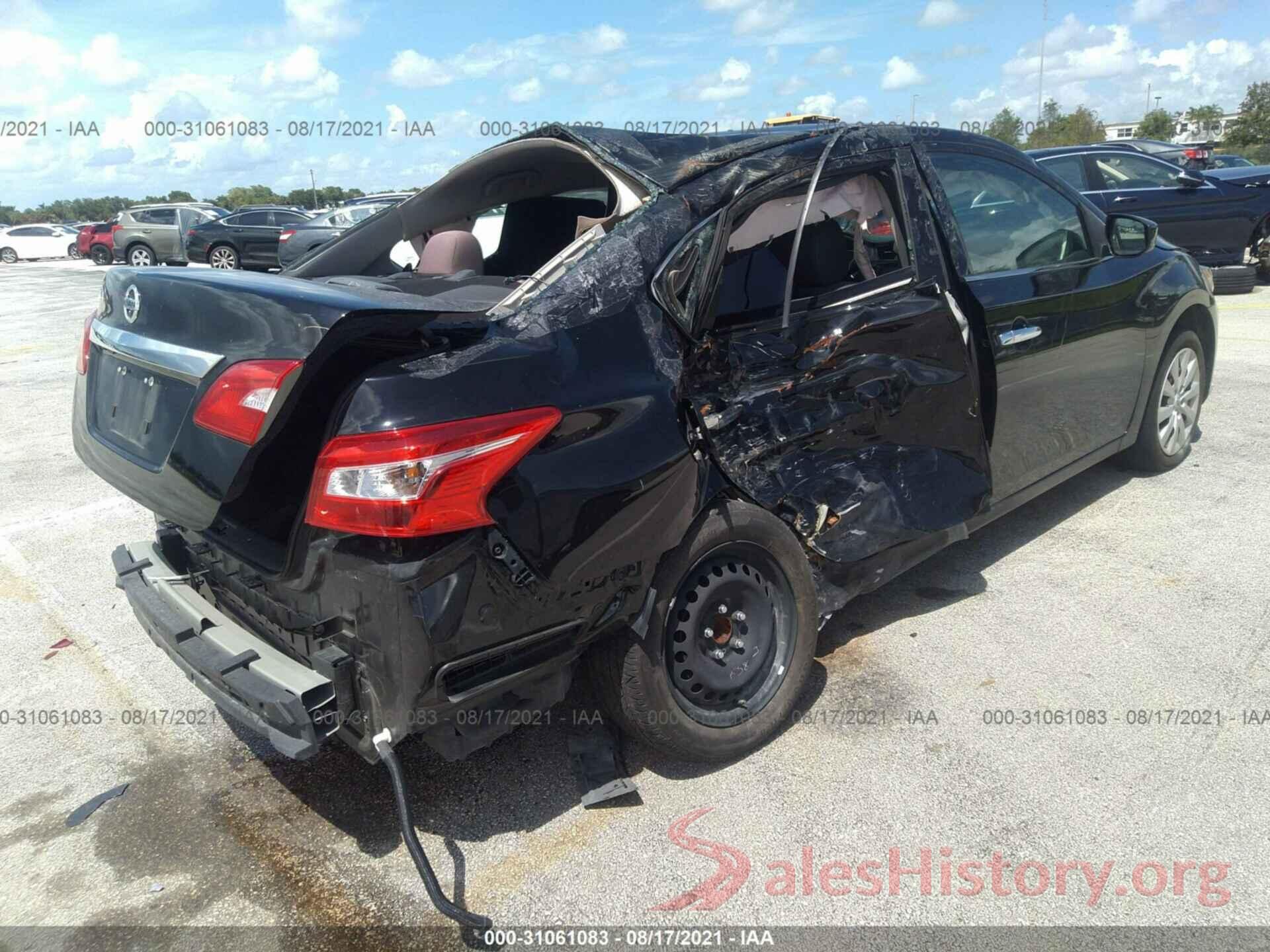 3N1AB7AP7KY261527 2019 NISSAN SENTRA