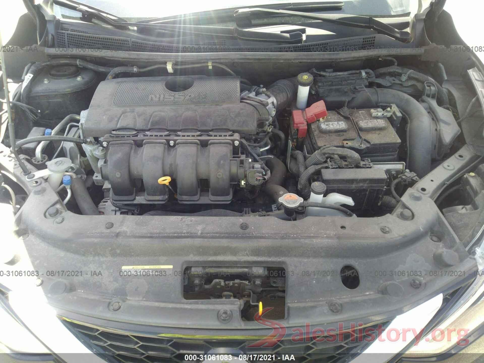 3N1AB7AP7KY261527 2019 NISSAN SENTRA