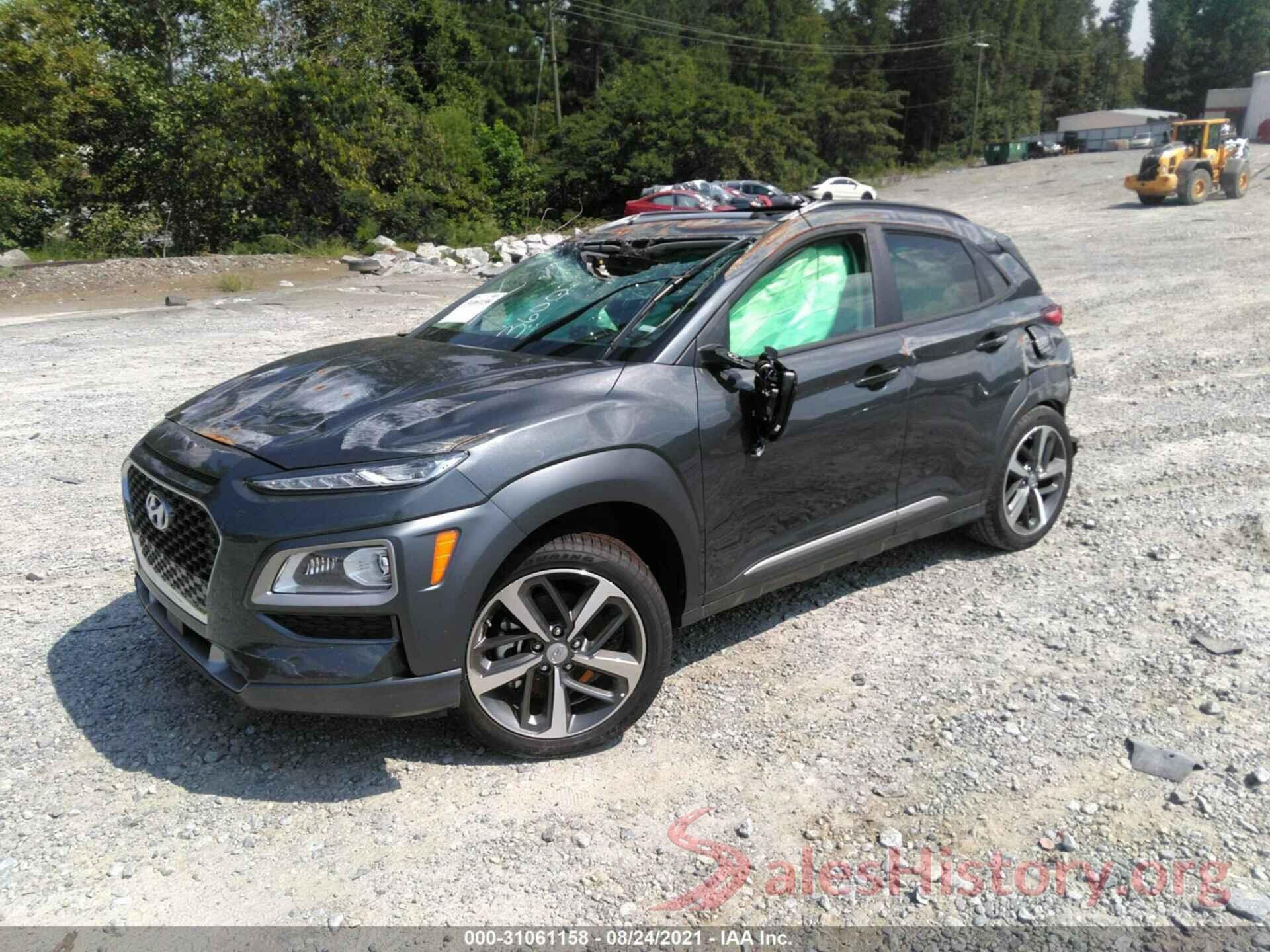 KM8K53A55MU733600 2021 HYUNDAI KONA