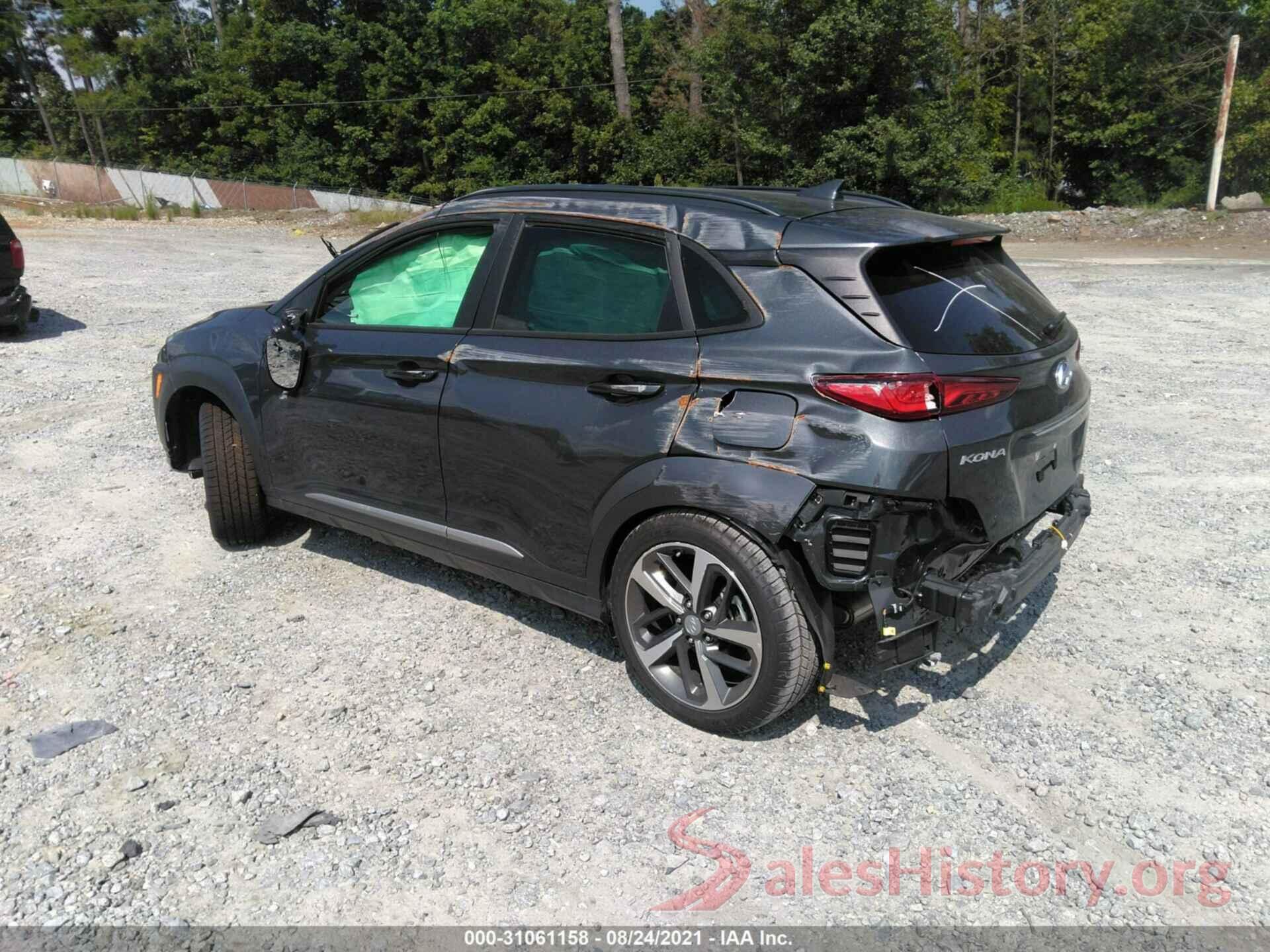 KM8K53A55MU733600 2021 HYUNDAI KONA