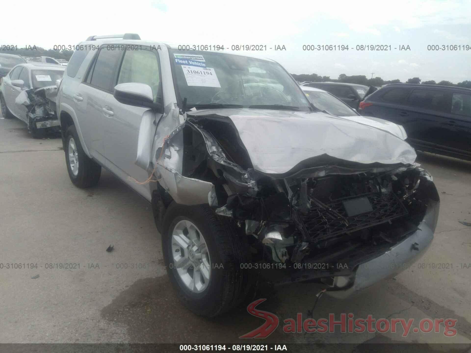 JTEMU5JR9M5881432 2021 TOYOTA 4RUNNER