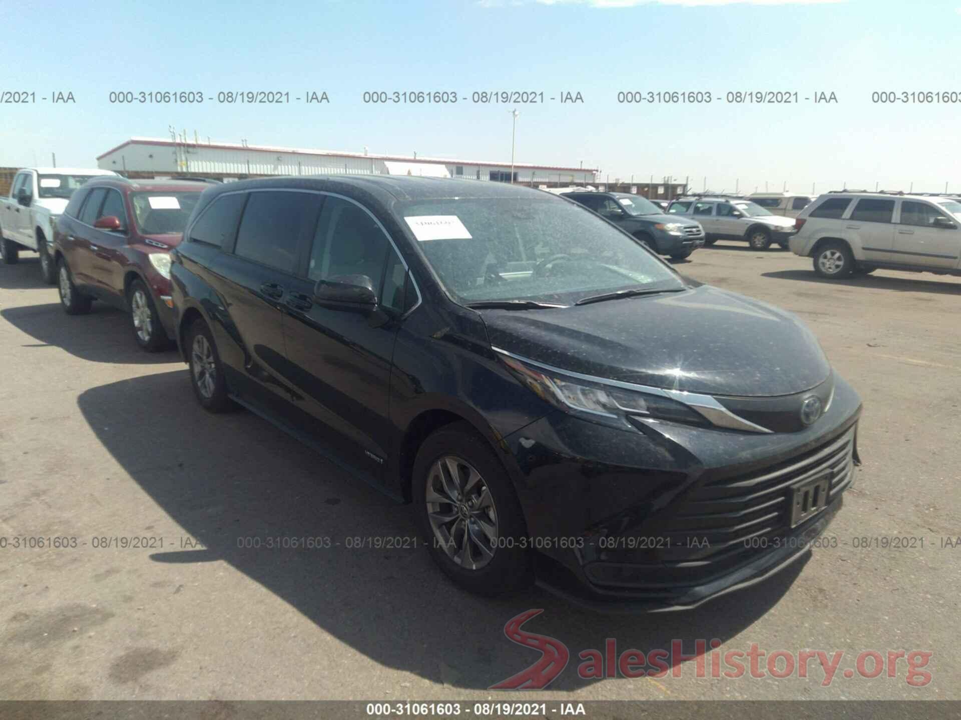 5TDKRKEC9MS043297 2021 TOYOTA SIENNA