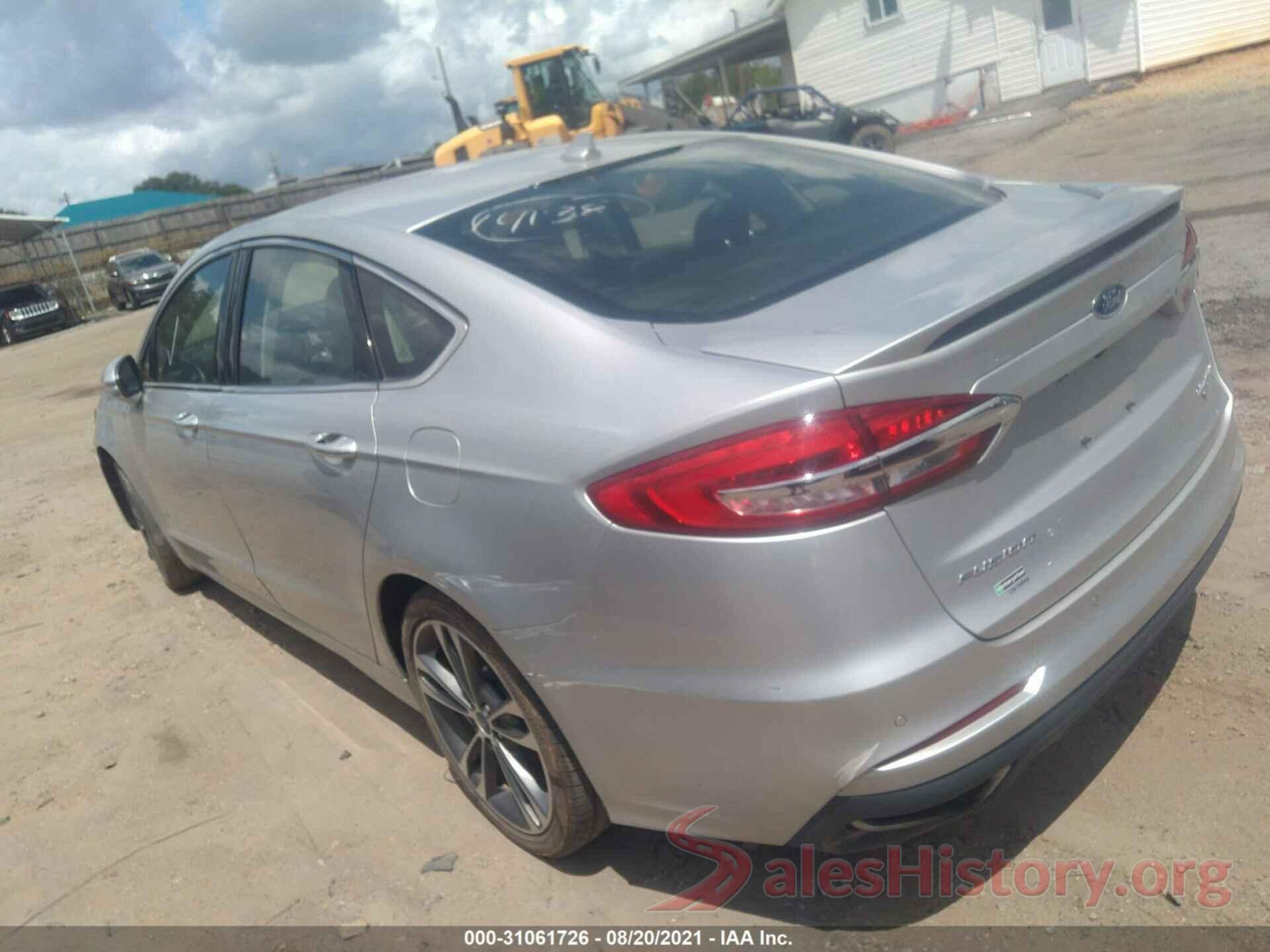 3FA6P0K95KR180151 2019 FORD FUSION