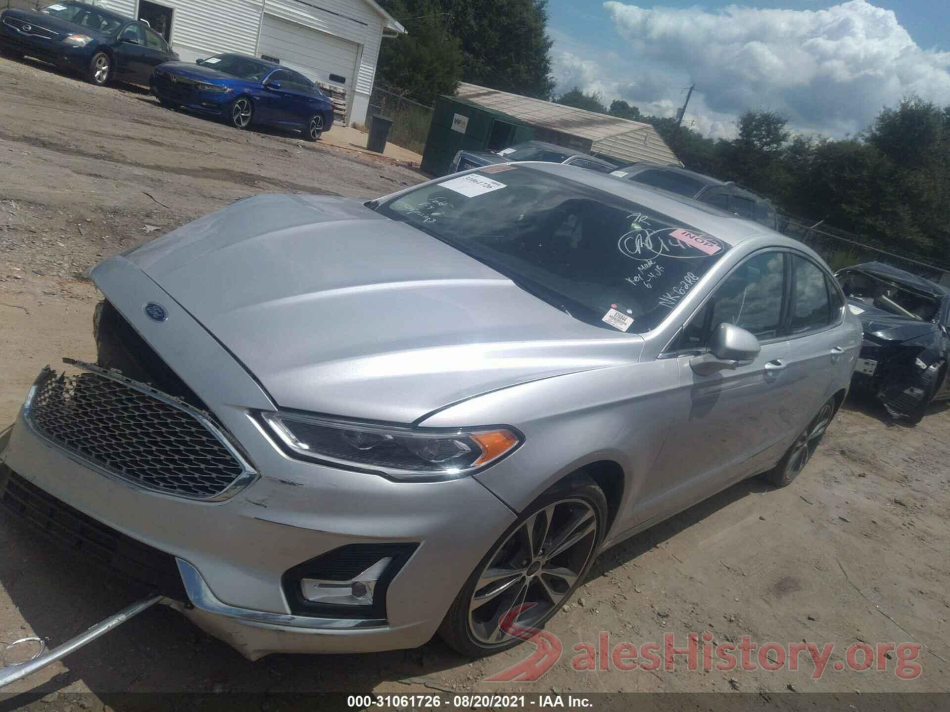 3FA6P0K95KR180151 2019 FORD FUSION