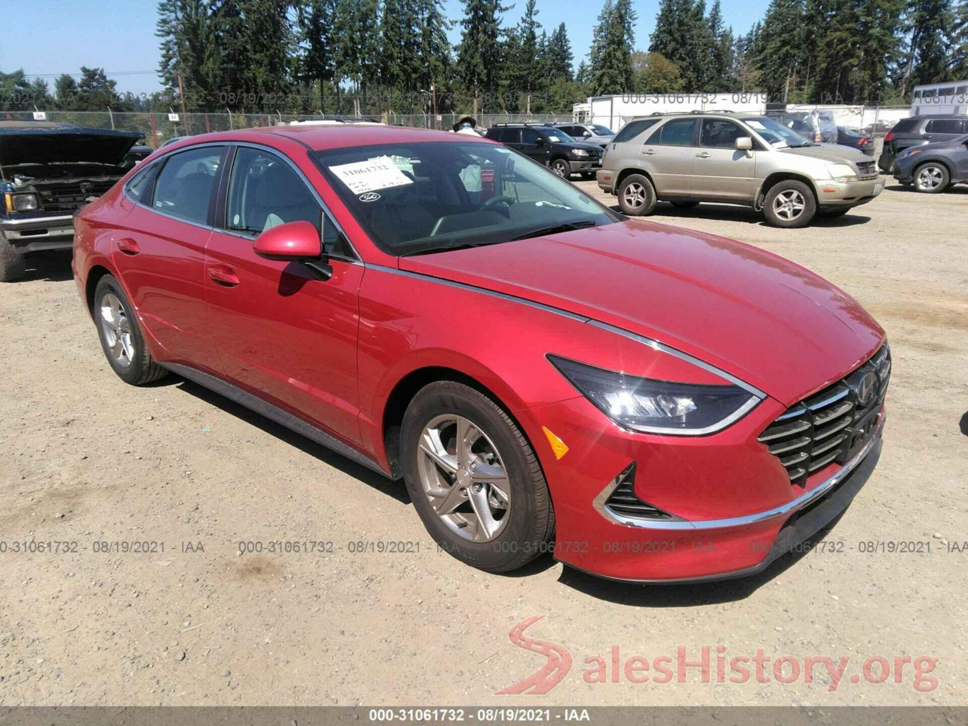 5NPEG4JA4MH127150 2021 HYUNDAI SONATA