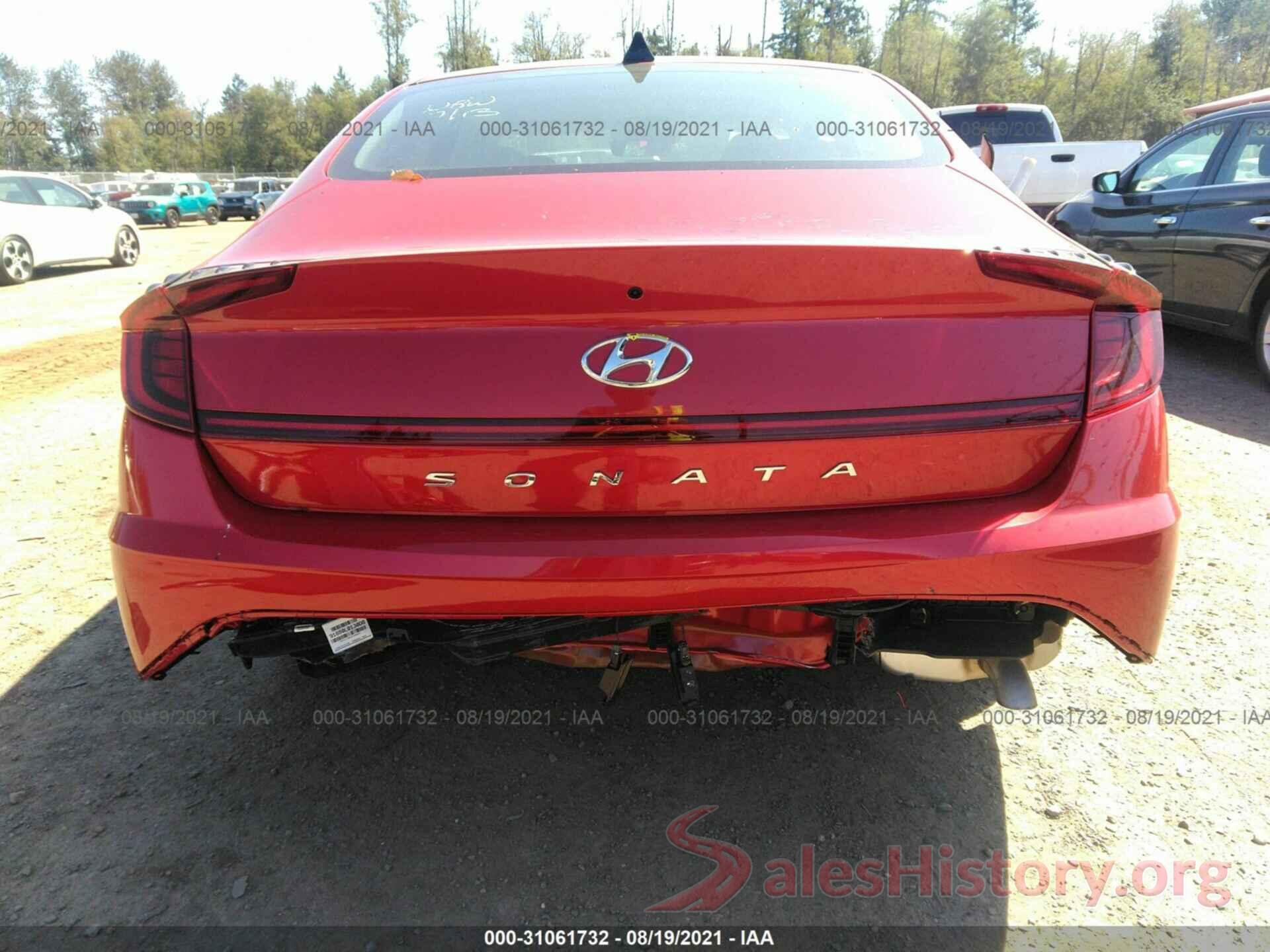 5NPEG4JA4MH127150 2021 HYUNDAI SONATA