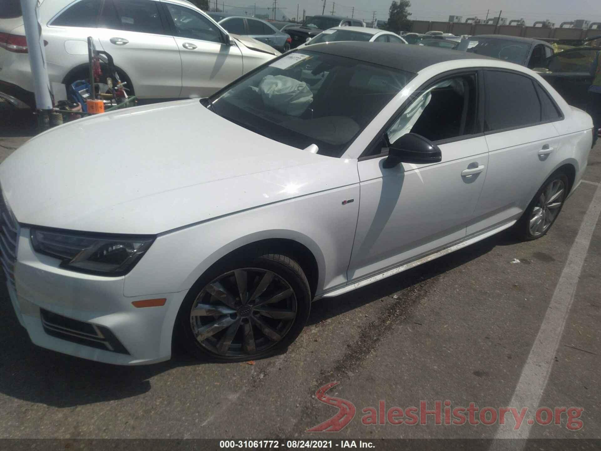 WAUKMAF48JA212134 2018 AUDI A4