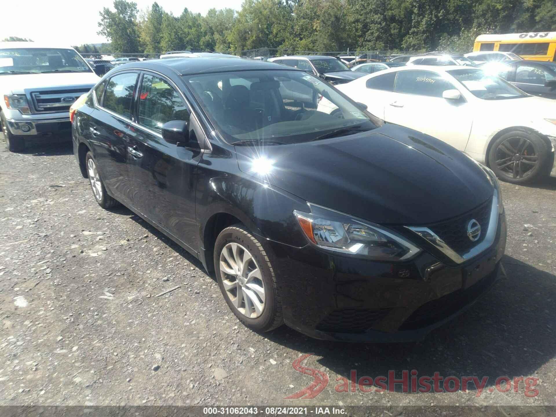 3N1AB7AP8KY293936 2019 NISSAN SENTRA