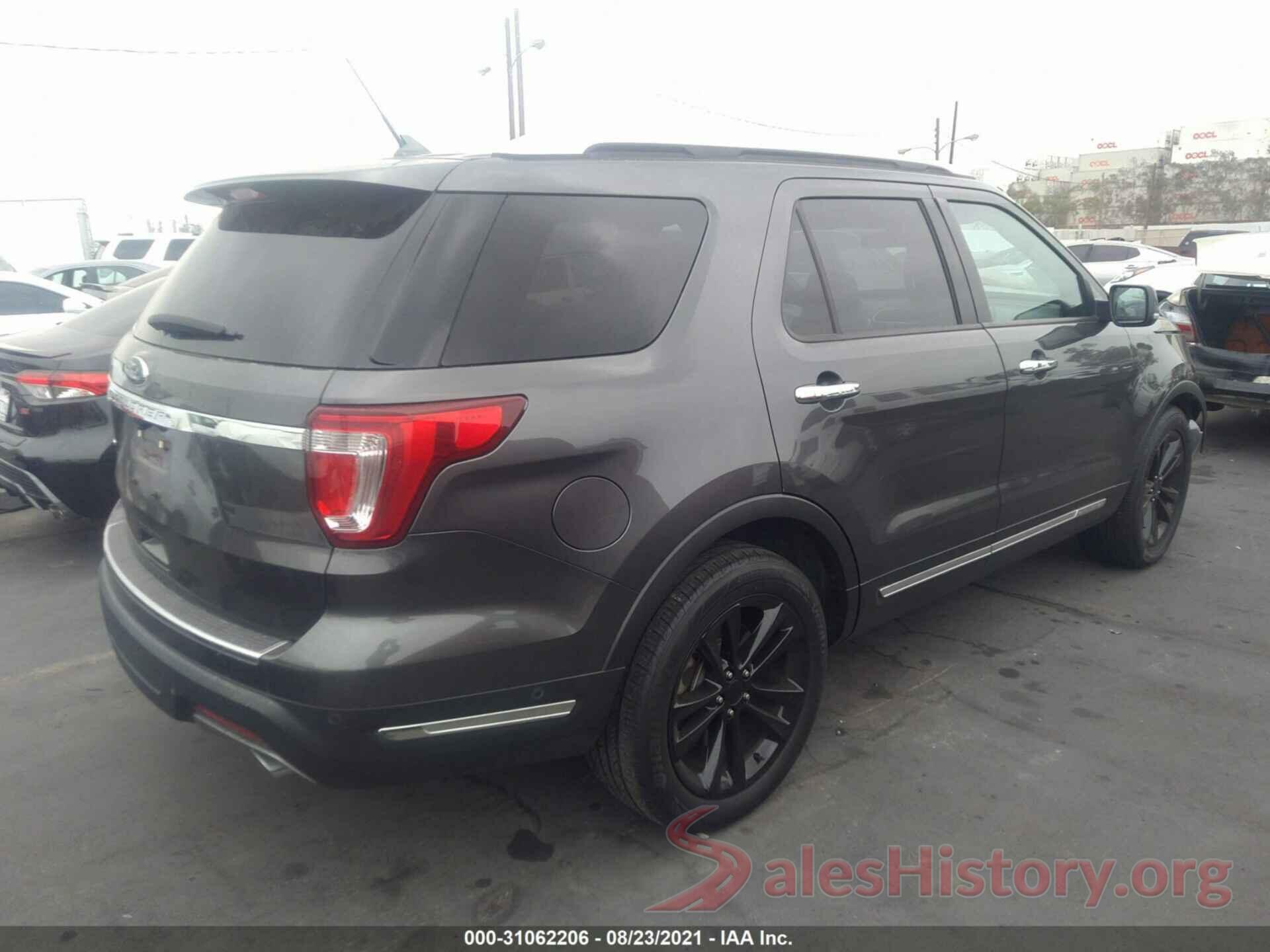 1FM5K7F83JGB89799 2018 FORD EXPLORER