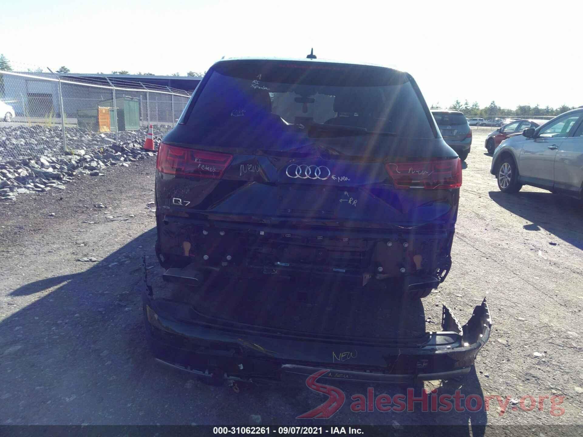 WA1LAAF72KD003119 2019 AUDI Q7